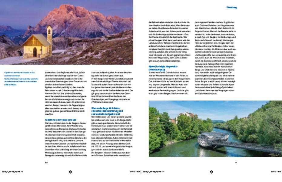 Beispielinhalt (Bild) Roadtrips Alpen