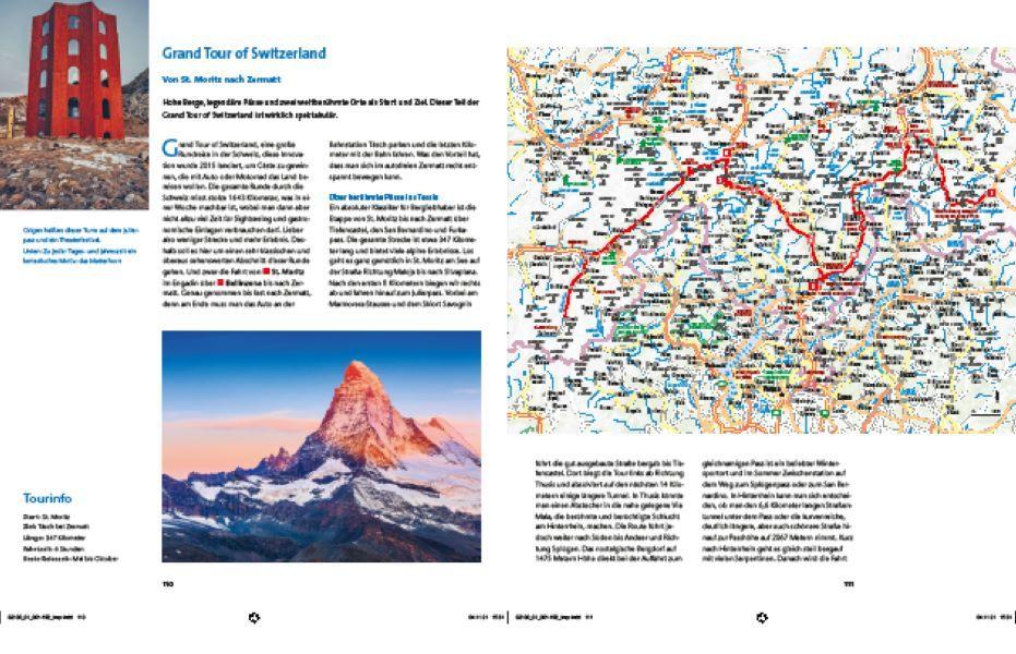 Beispielinhalt (Bild) Roadtrips Alpen