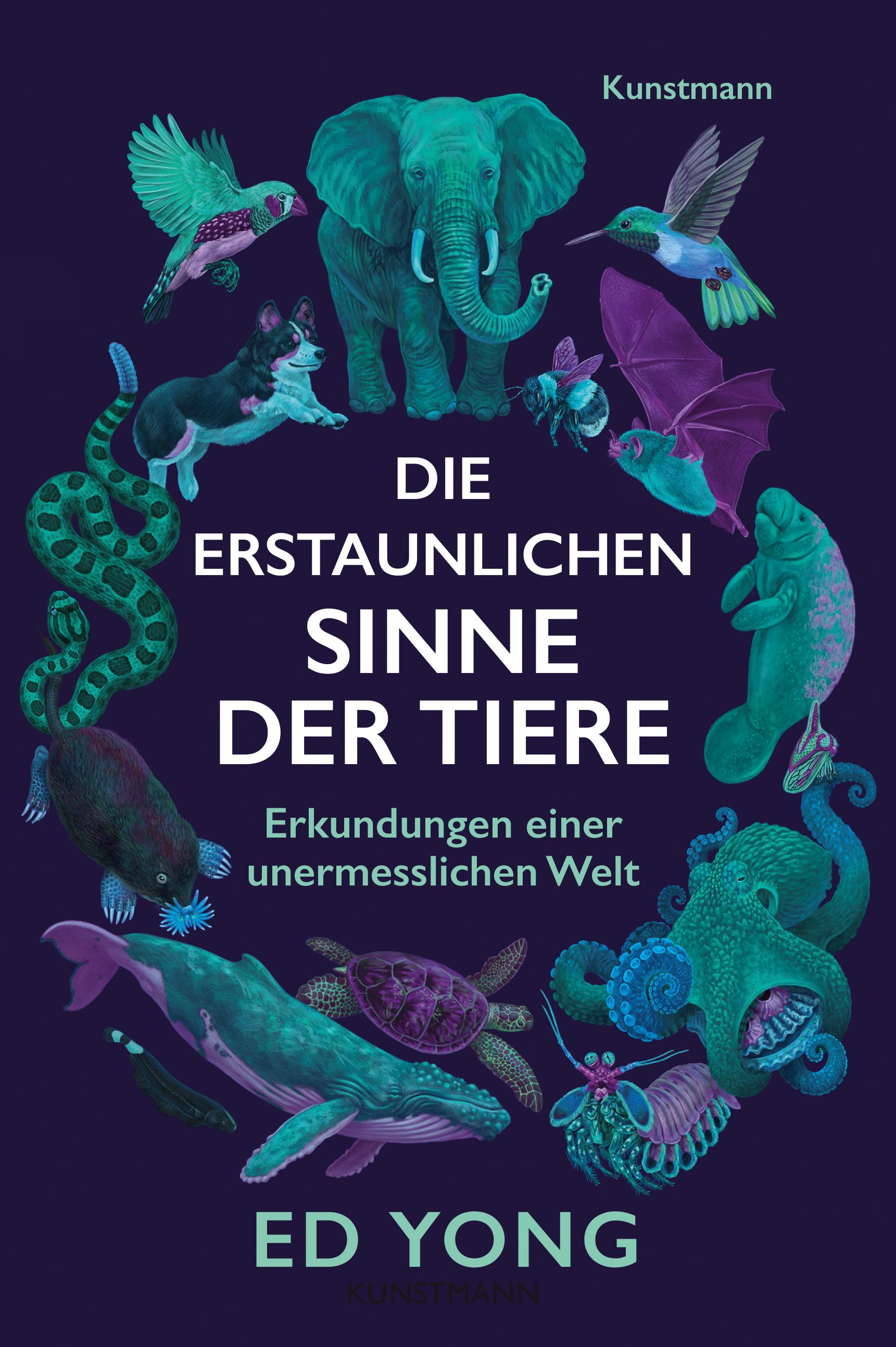 Vorderes Coverbild Die erstaunlichen Sinne der Tiere