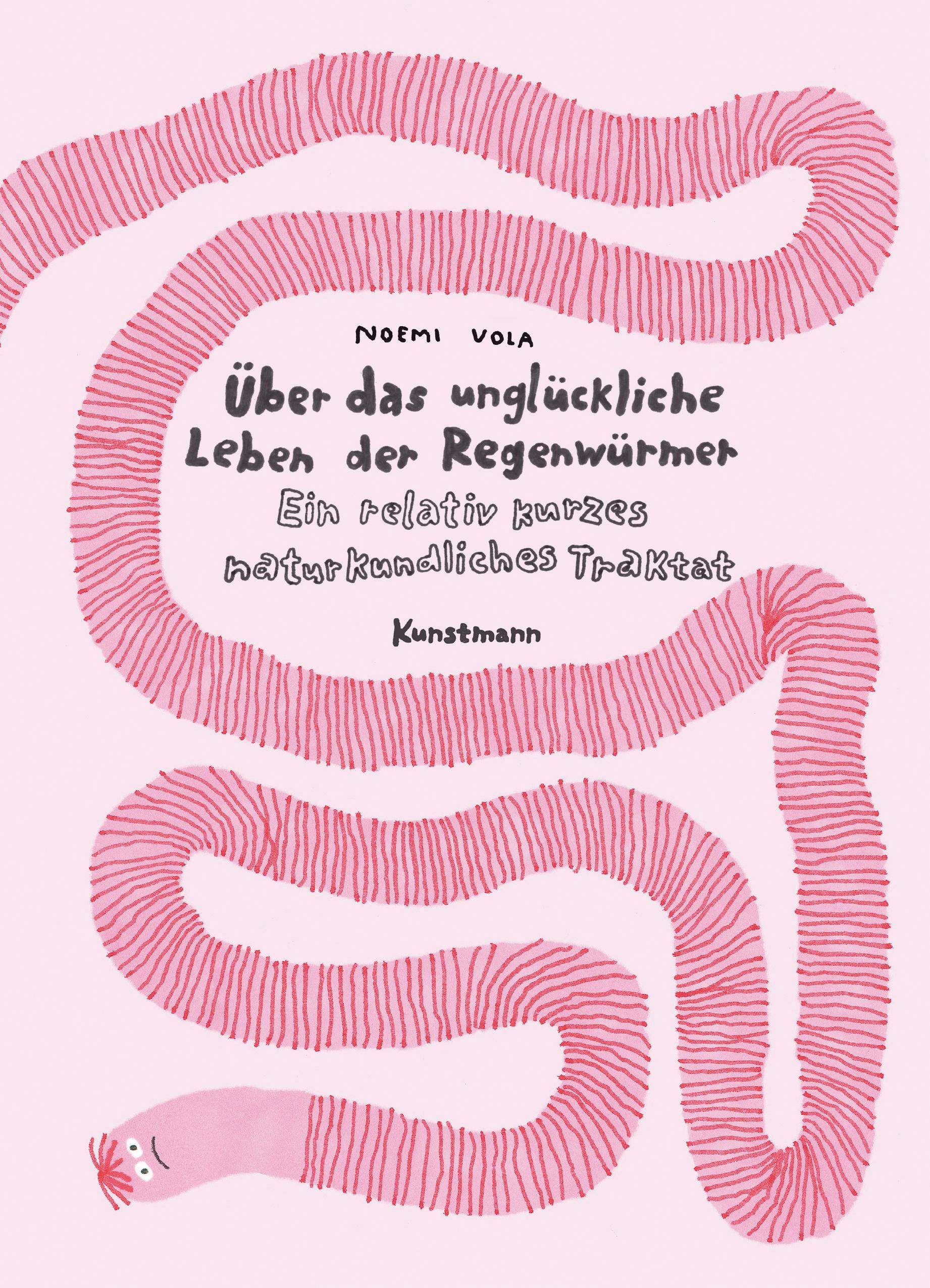 Vorderes Coverbild Über das unglückliche Leben der Regenwürmer
