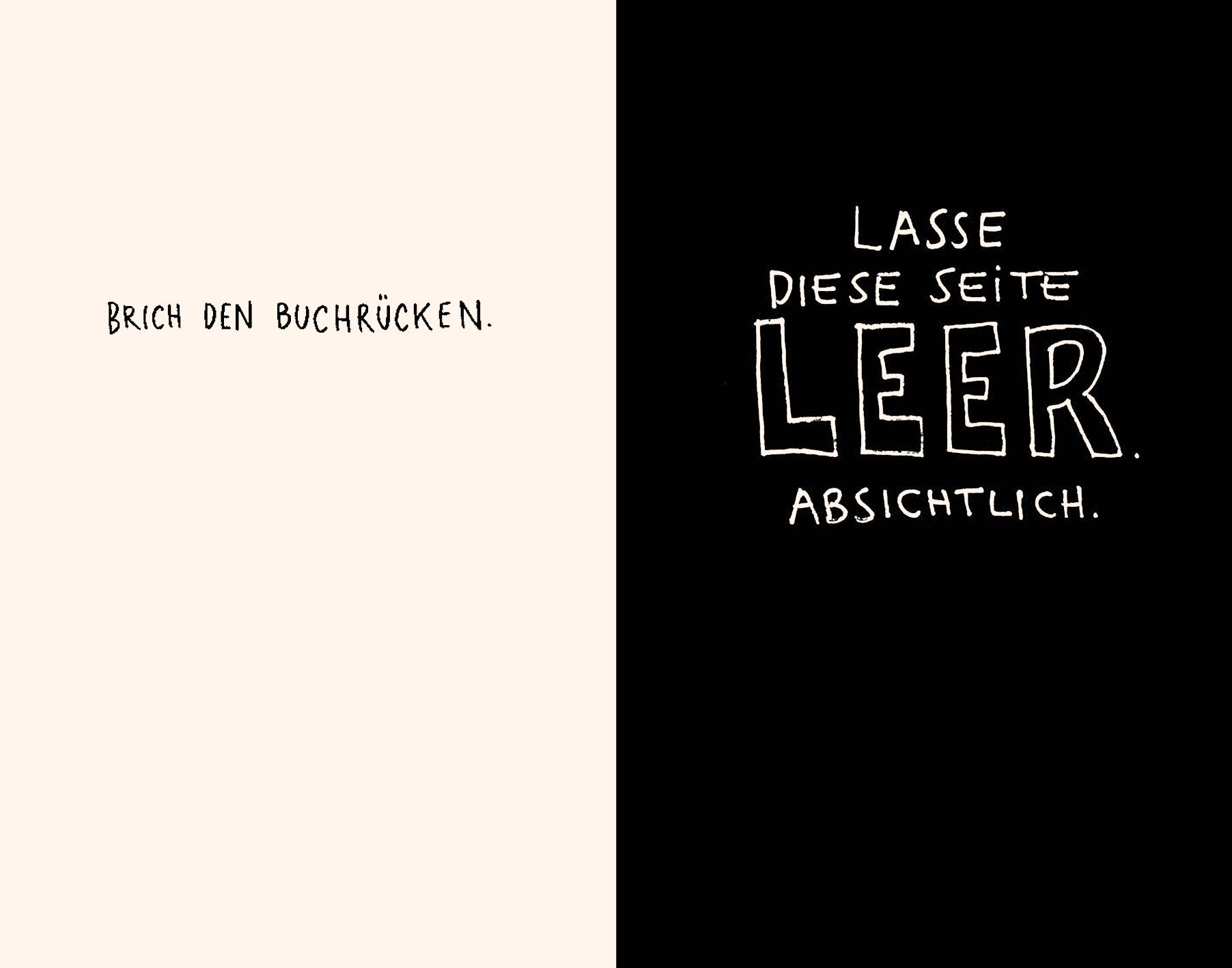 Beispielinhalt (Bild) Mach dieses Buch fertig XXL