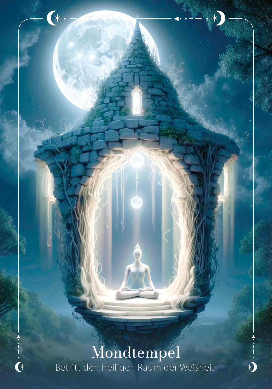 Beispielinhalt (Bild) Luna - Mondgeflüster - Das Mondmagie-Orakel