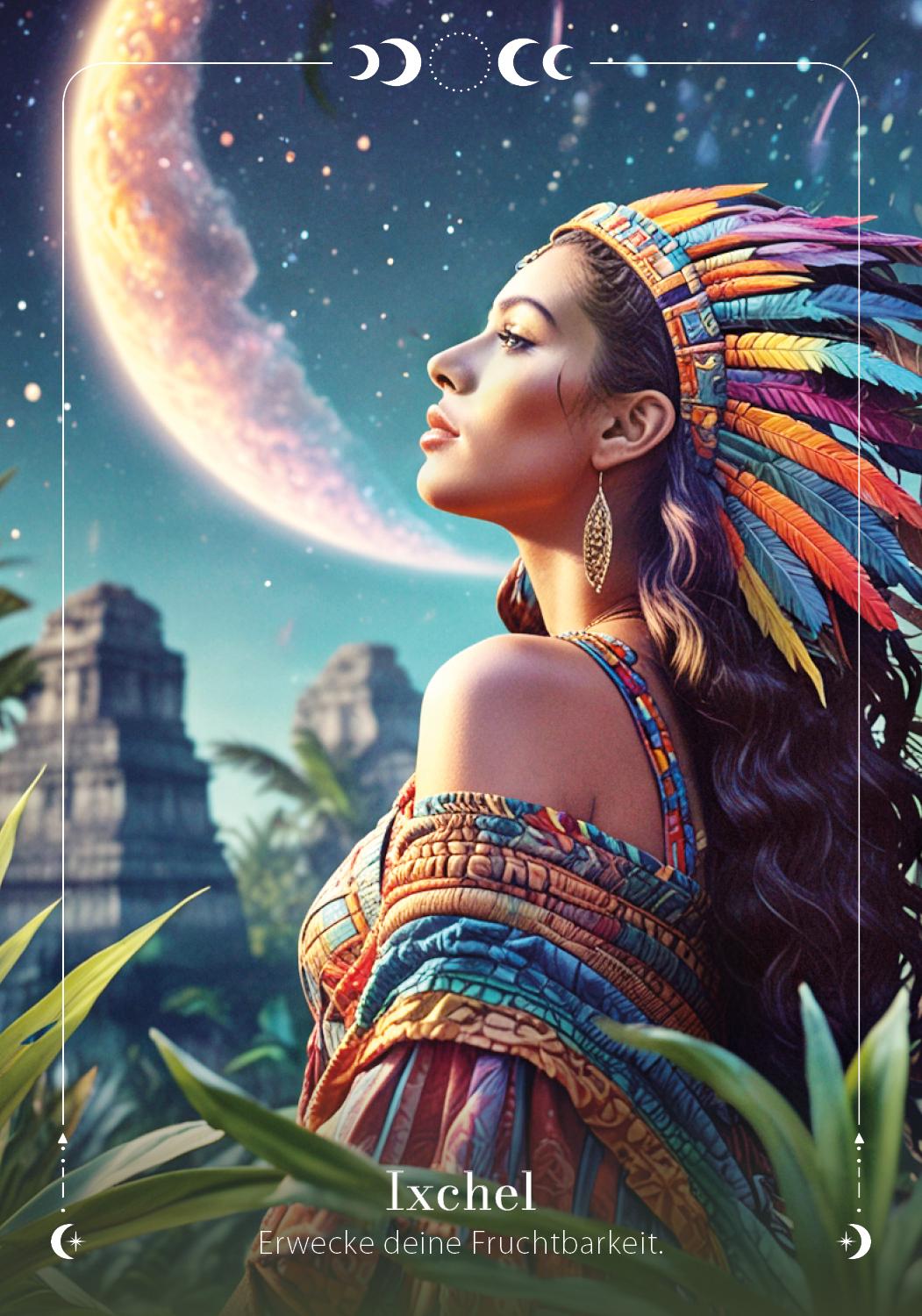 Beispielinhalt (Bild) Luna - Mondgeflüster - Das Mondmagie-Orakel