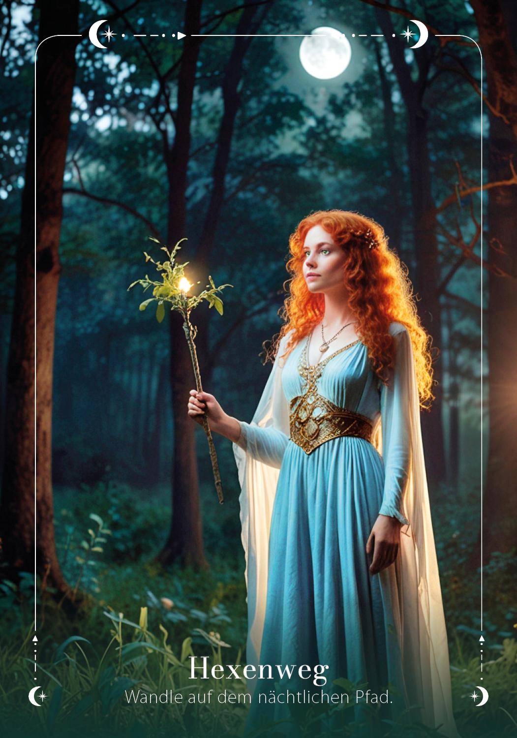 Beispielinhalt (Bild) Luna - Mondgeflüster - Das Mondmagie-Orakel