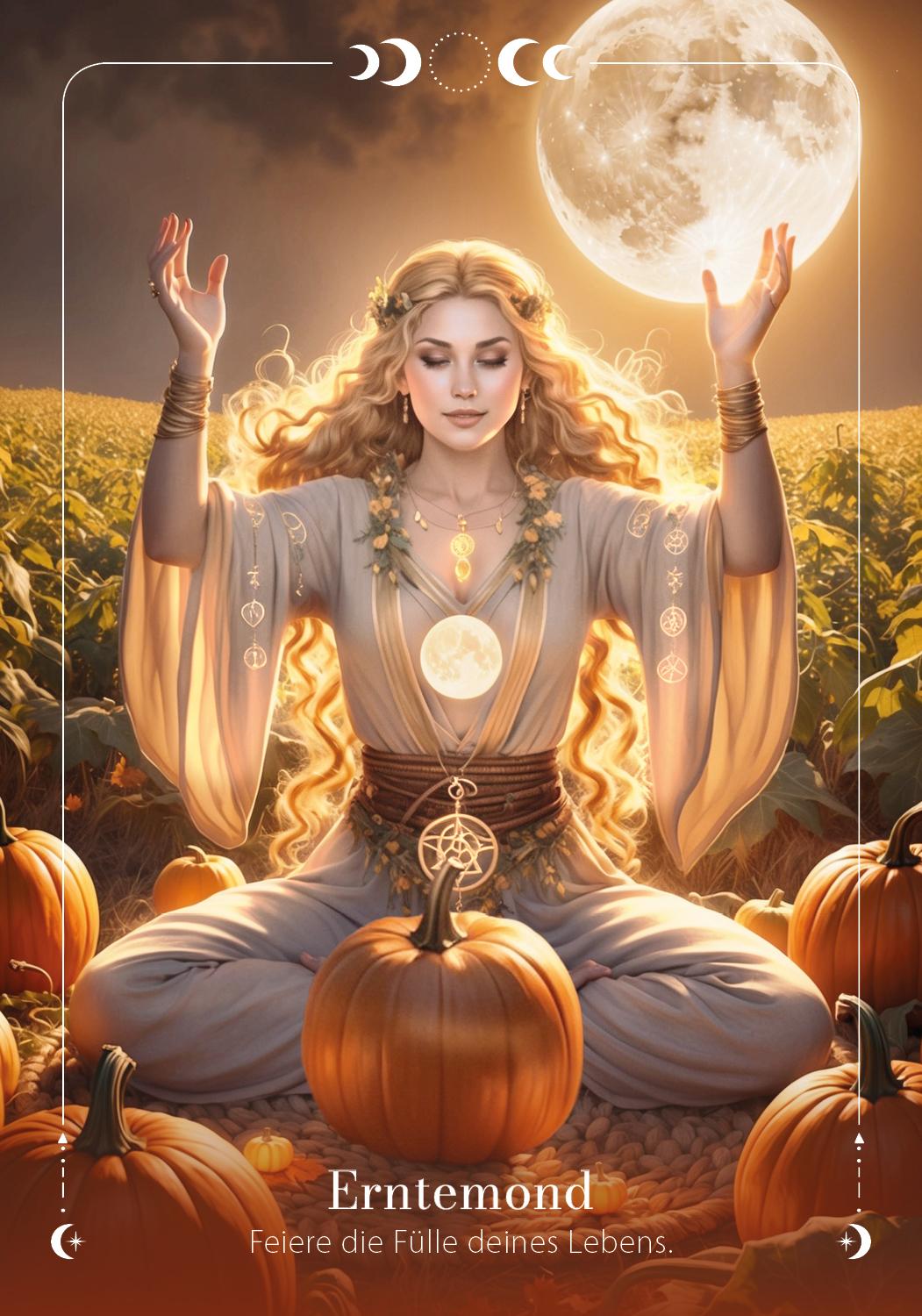 Beispielinhalt (Bild) Luna - Mondgeflüster - Das Mondmagie-Orakel