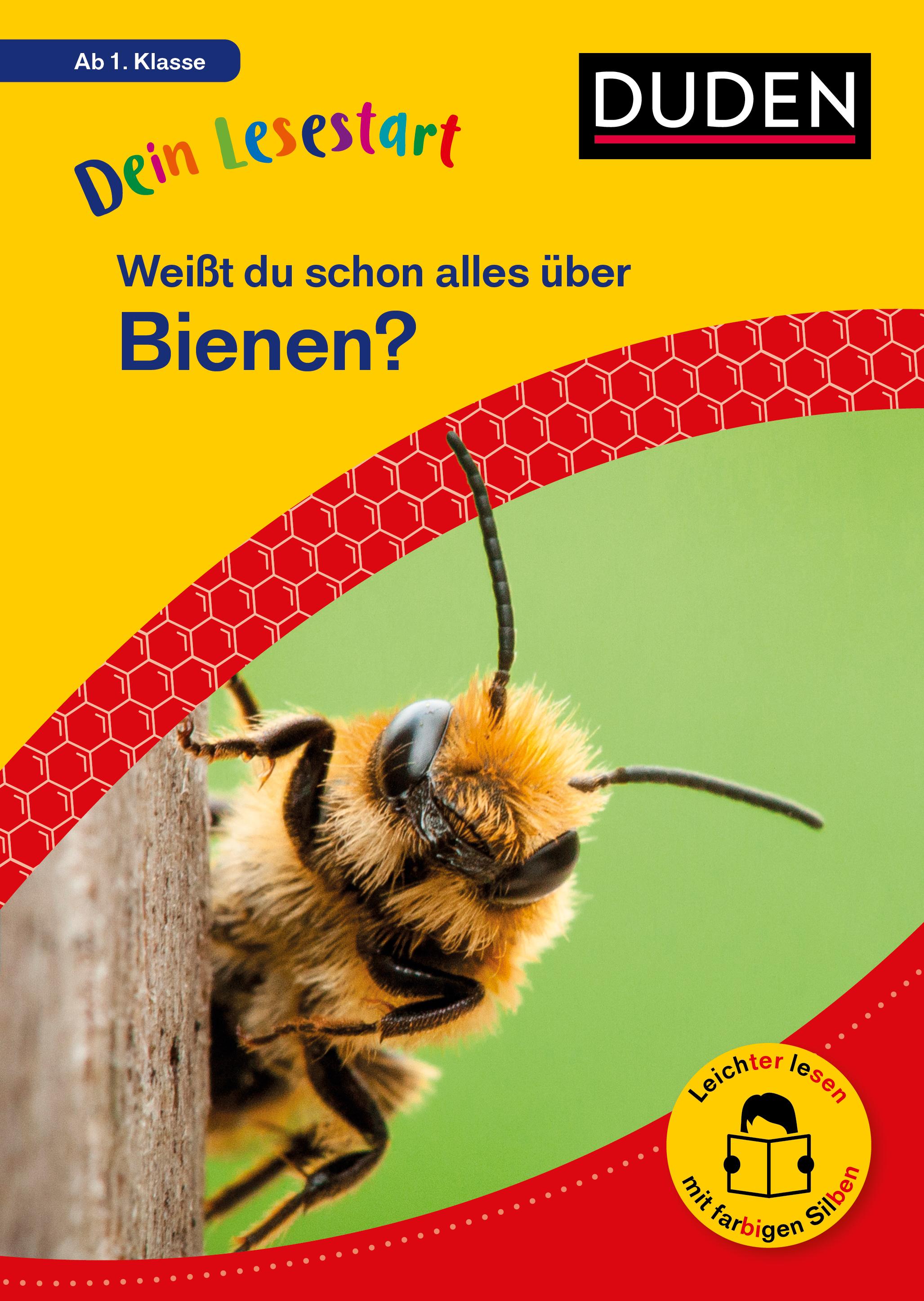 Vorderes Coverbild Dein Lesestart: Weißt du schon alles über Bienen? Ab 1. Klasse