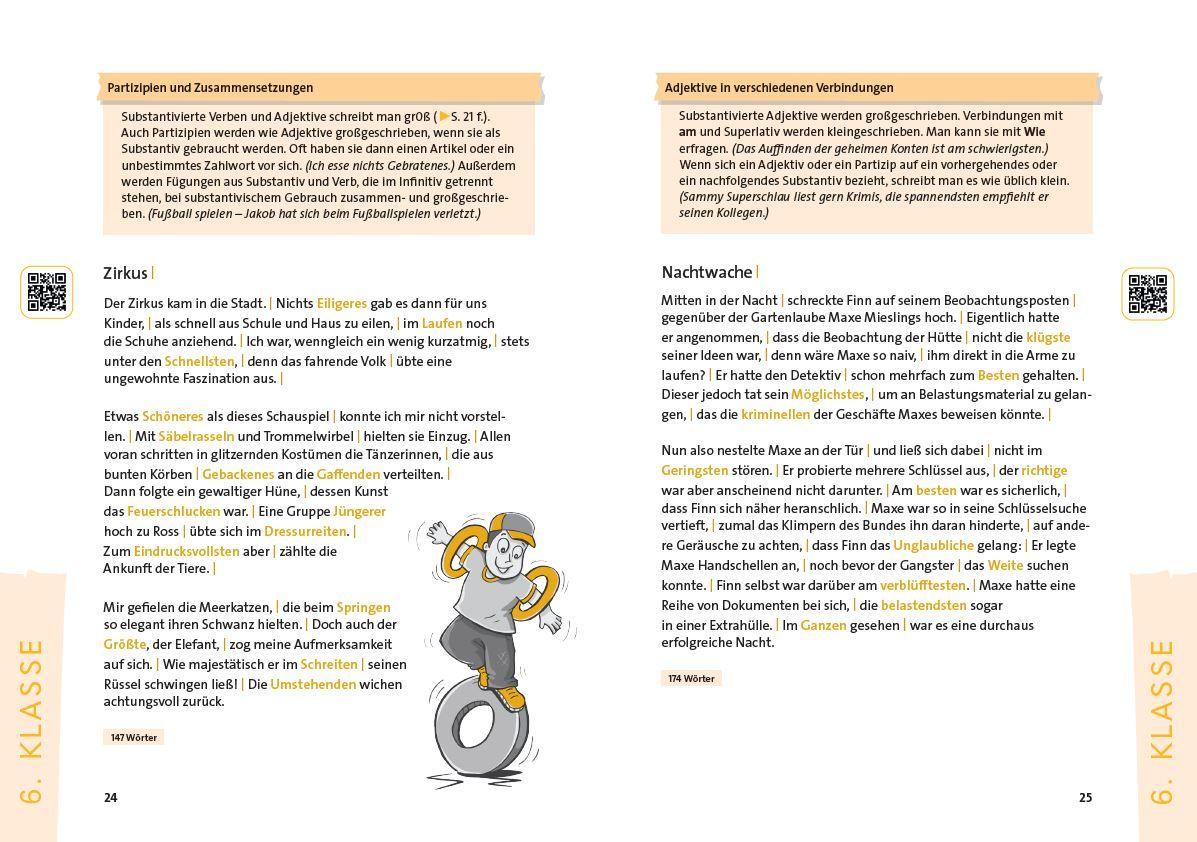 Beispielinhalt (Bild) 222 Diktate - 5. bis 8. Klasse