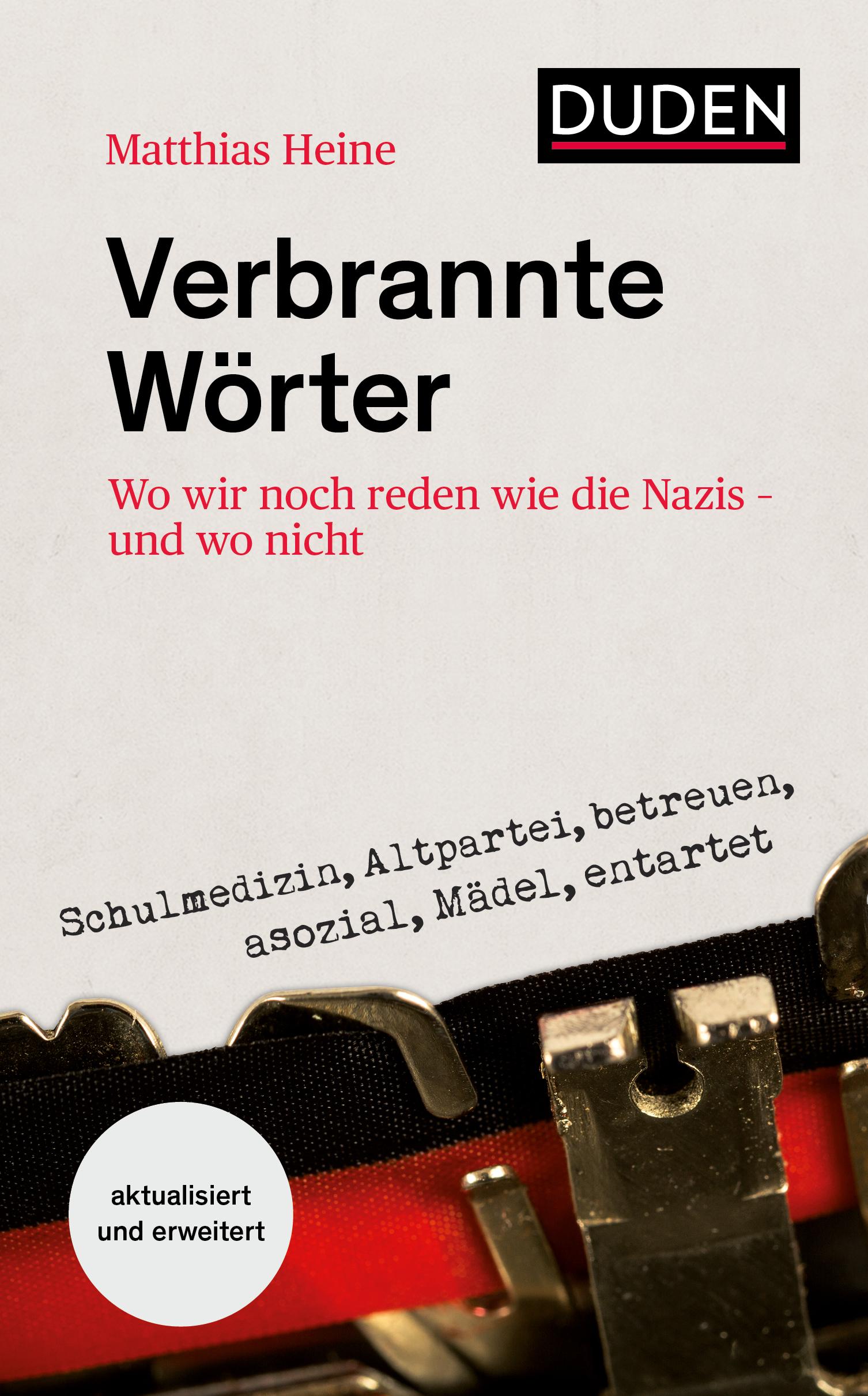 Vorderes Coverbild Verbrannte Wörter