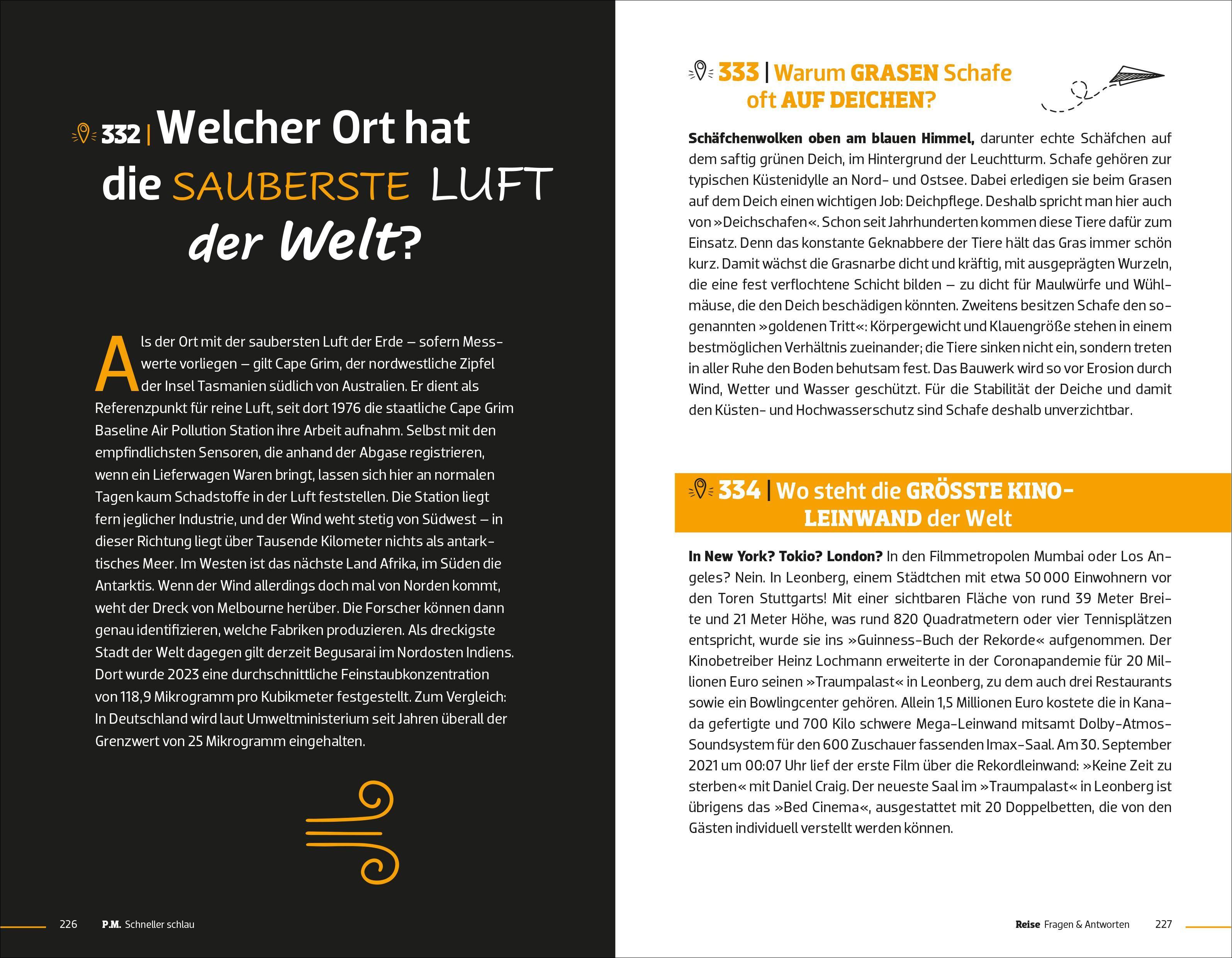 Beispielinhalt (Bild) P.M. Schneller schlau REISEN