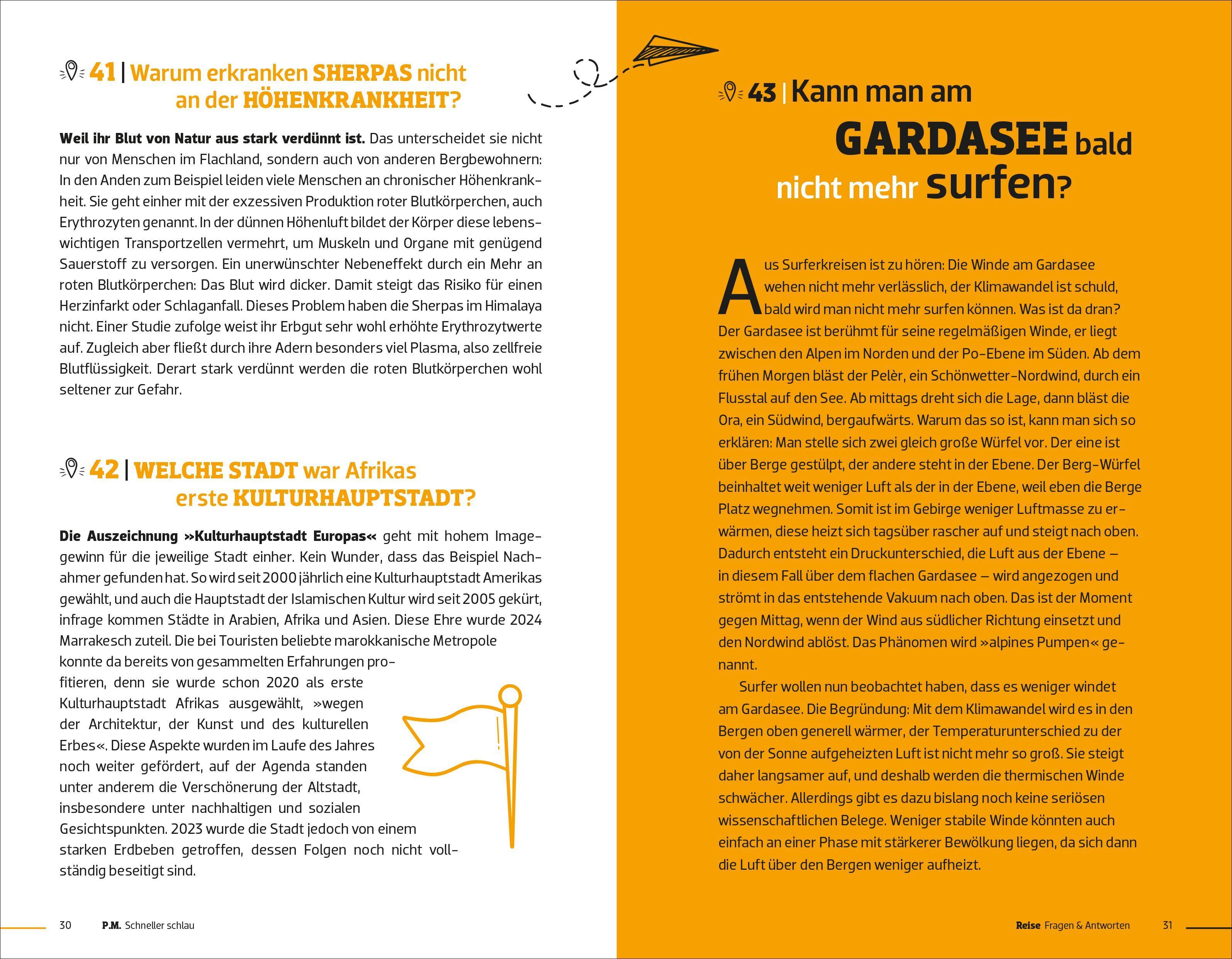 Beispielinhalt (Bild) P.M. Schneller schlau REISEN