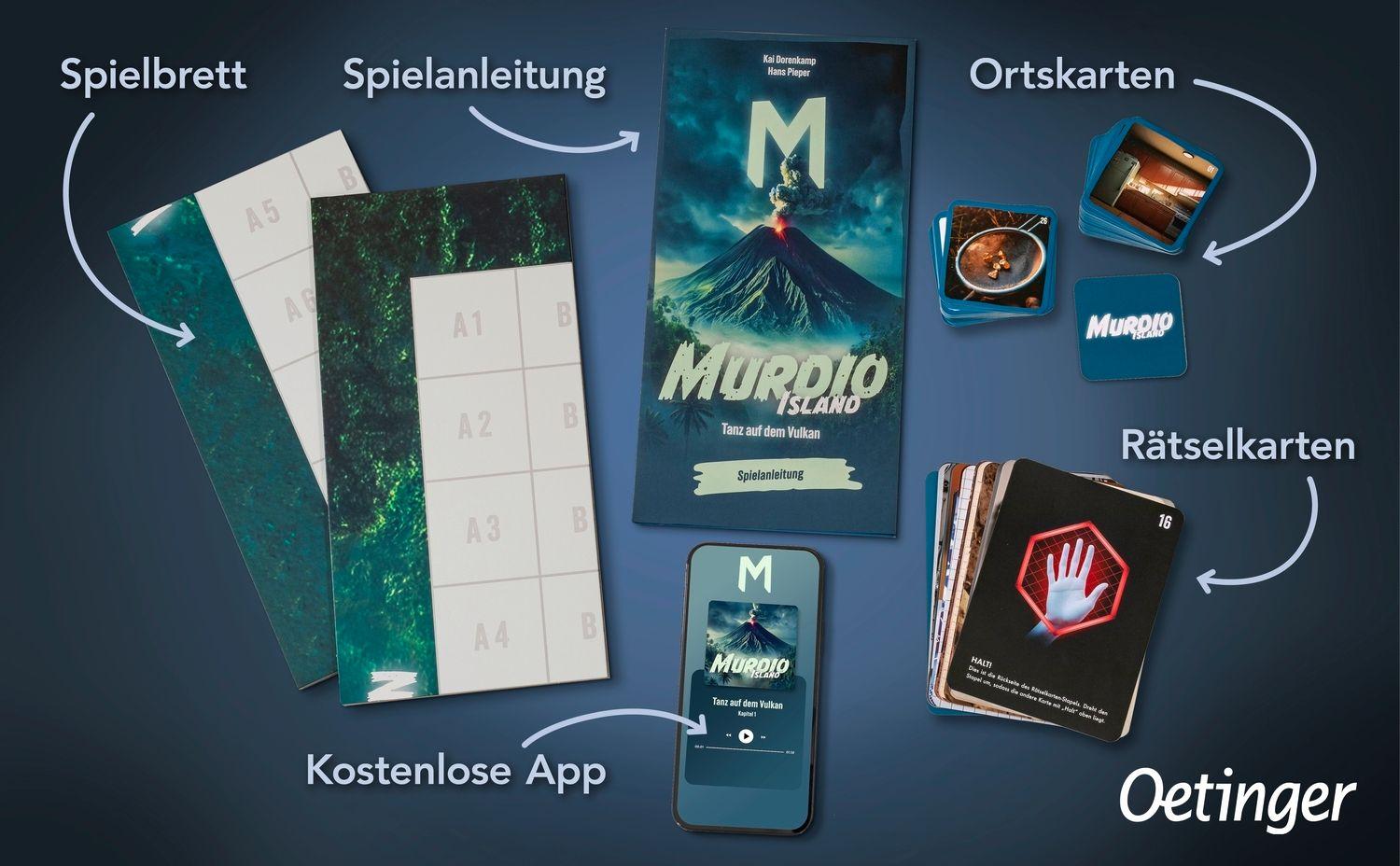 Beispielinhalt (Bild) Murdio Island. Tanz auf dem Vulkan