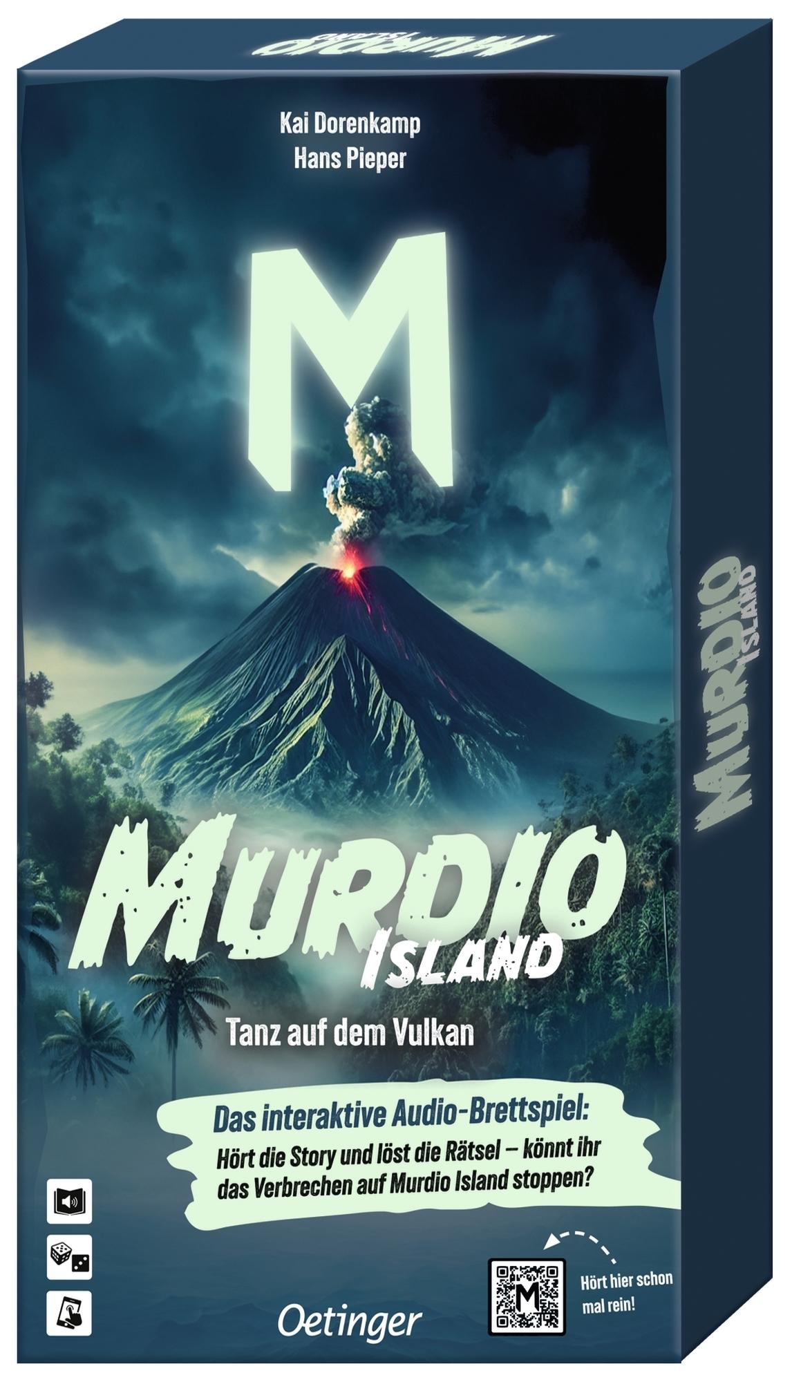 Vorderes Coverbild Murdio Island. Tanz auf dem Vulkan