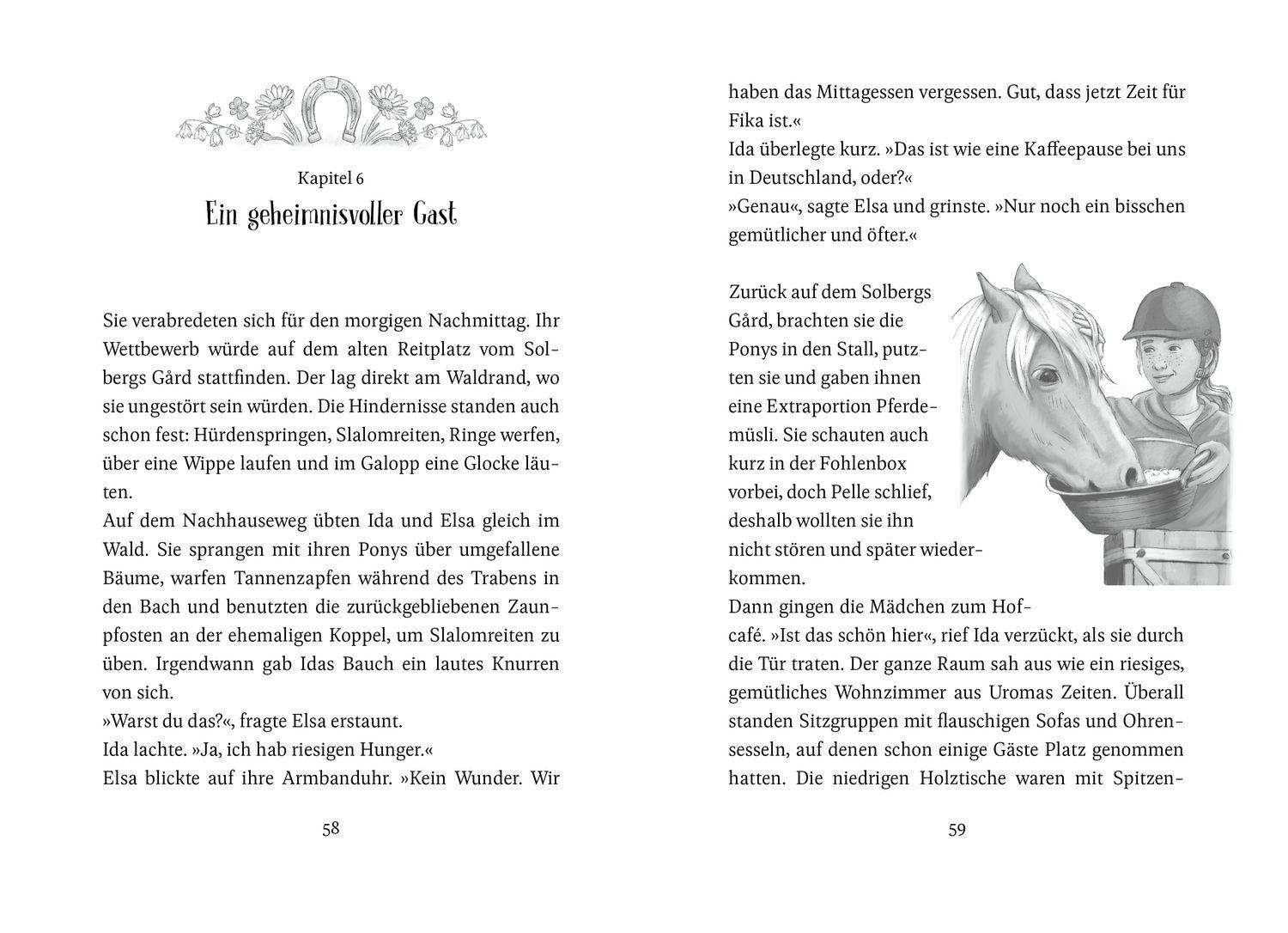 Beispielinhalt (Bild) Die Ponys von Lillasund 1. Ida und das Ponyglück