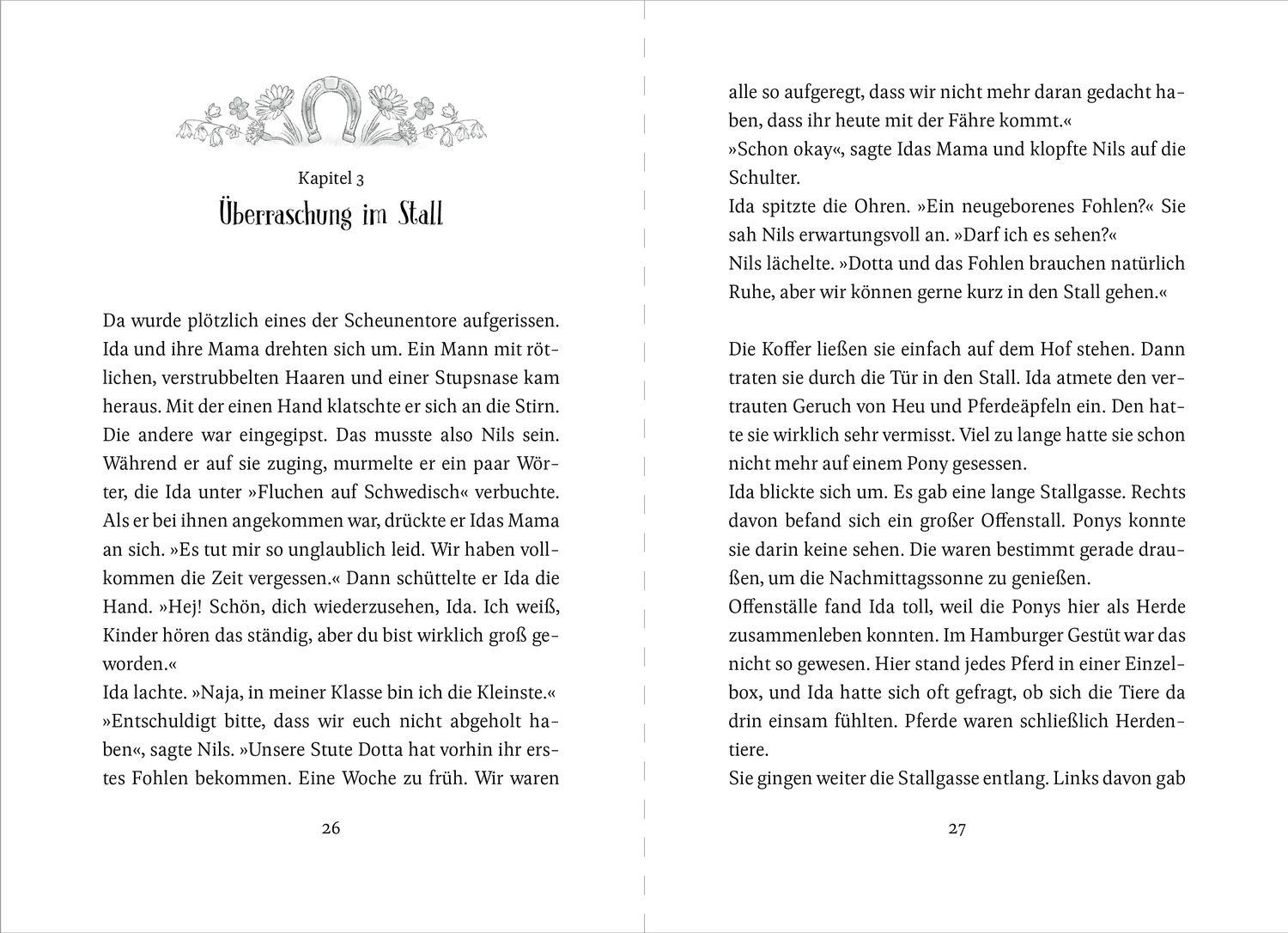 Beispielinhalt (Bild) Die Ponys von Lillasund 1. Ida und das Ponyglück