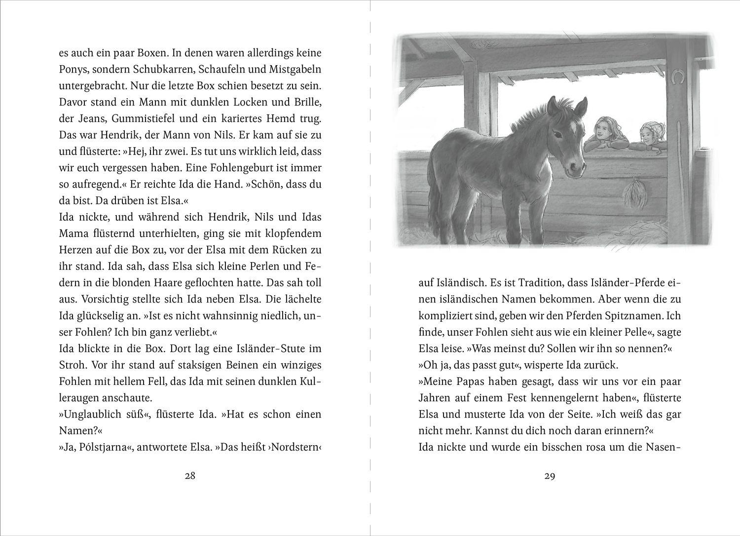 Beispielinhalt (Bild) Die Ponys von Lillasund 1. Ida und das Ponyglück