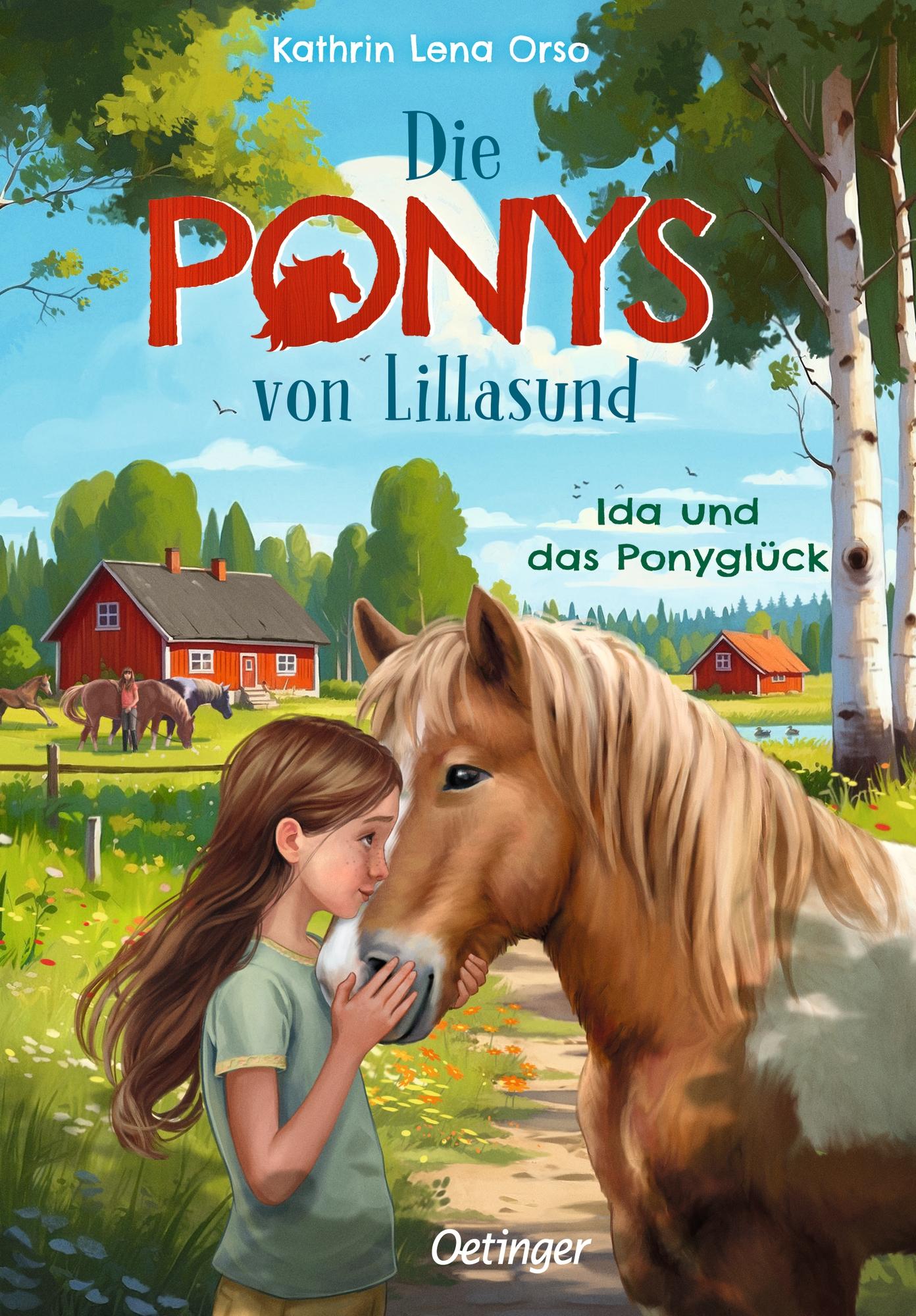 Vorderes Coverbild Die Ponys von Lillasund 1. Ida und das Ponyglück