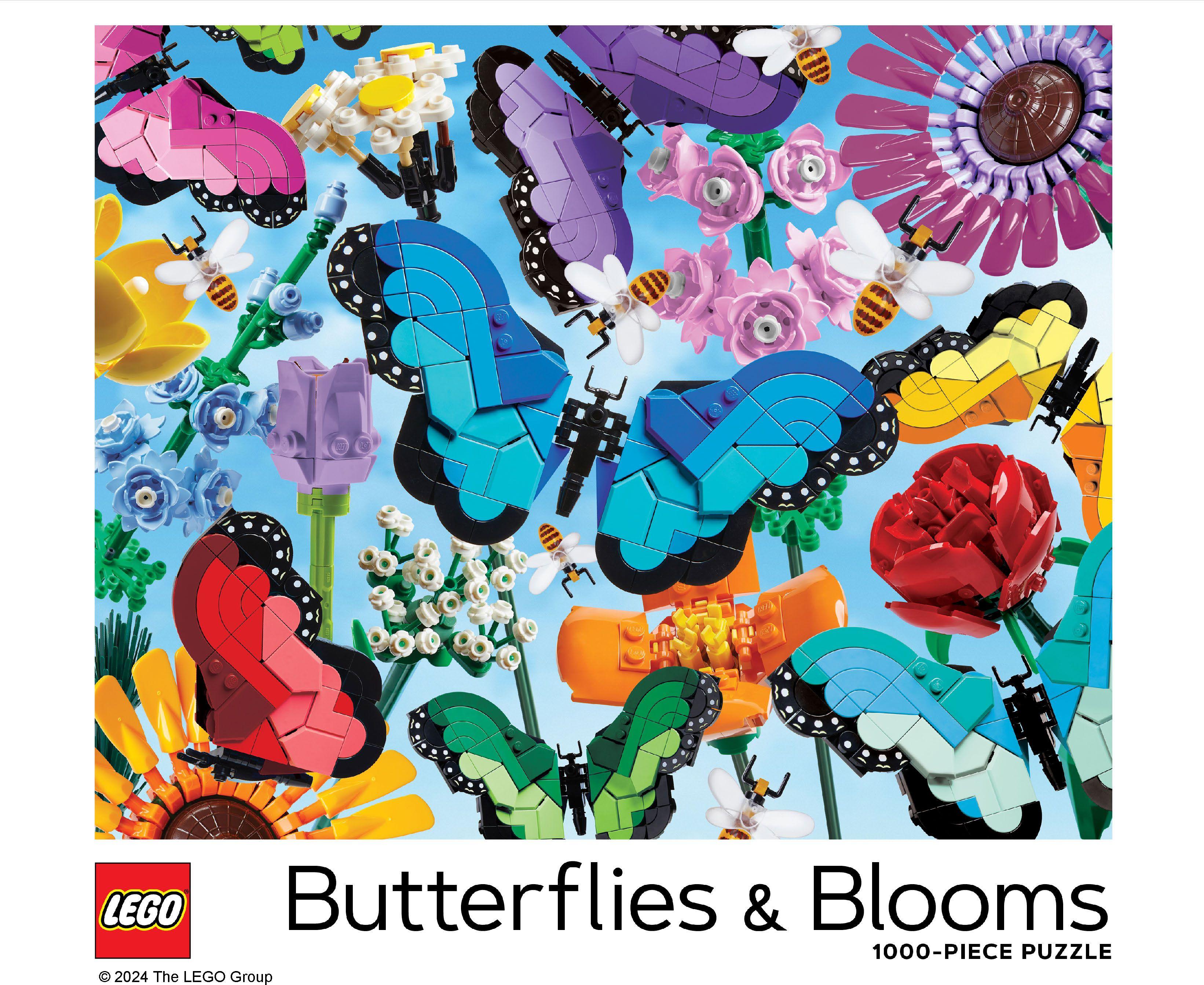 Vorderes Coverbild LEGO Butterflies & Blooms 1000-Piece Puzzle