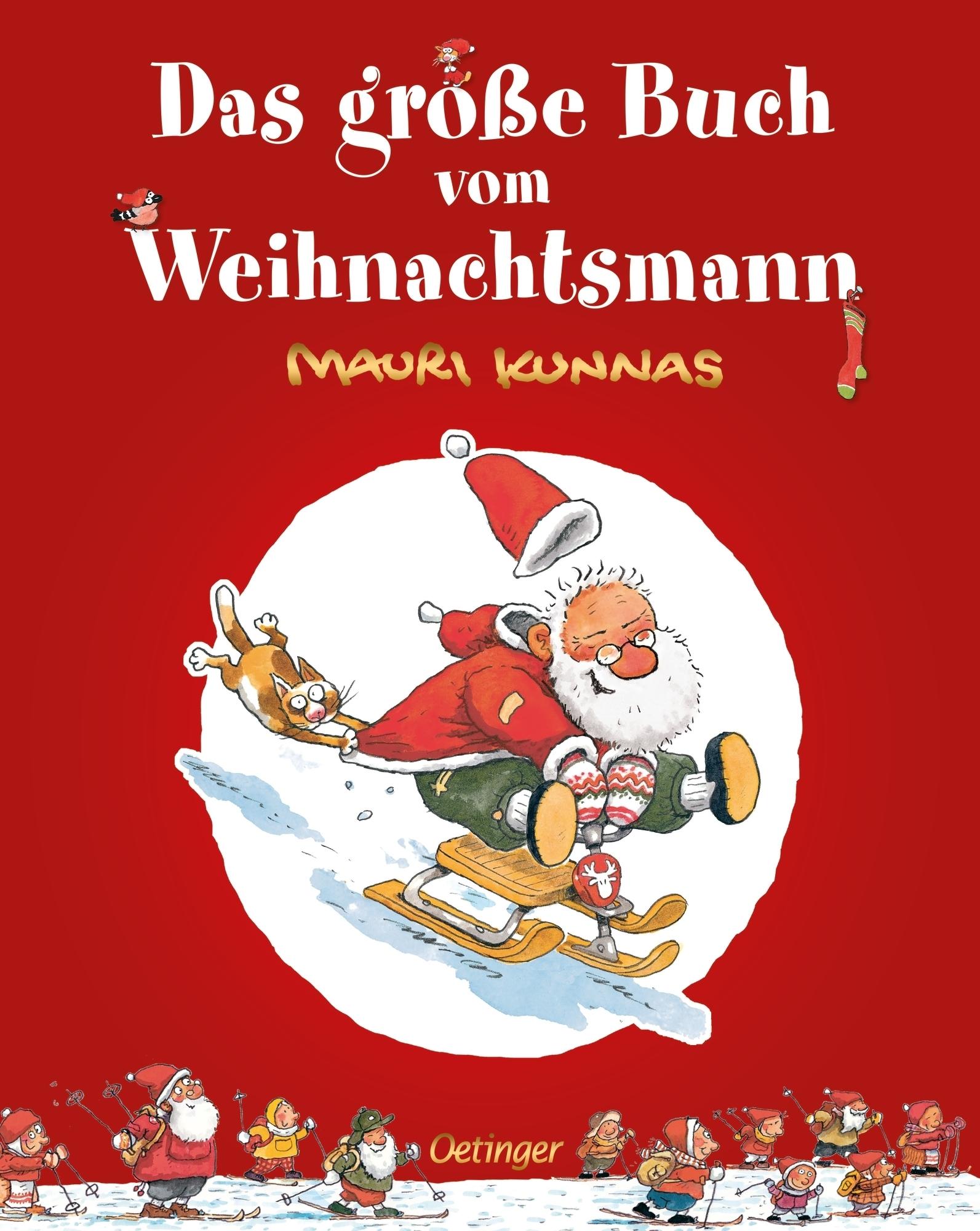 Vorderes Coverbild Das große Buch vom Weihnachtsmann