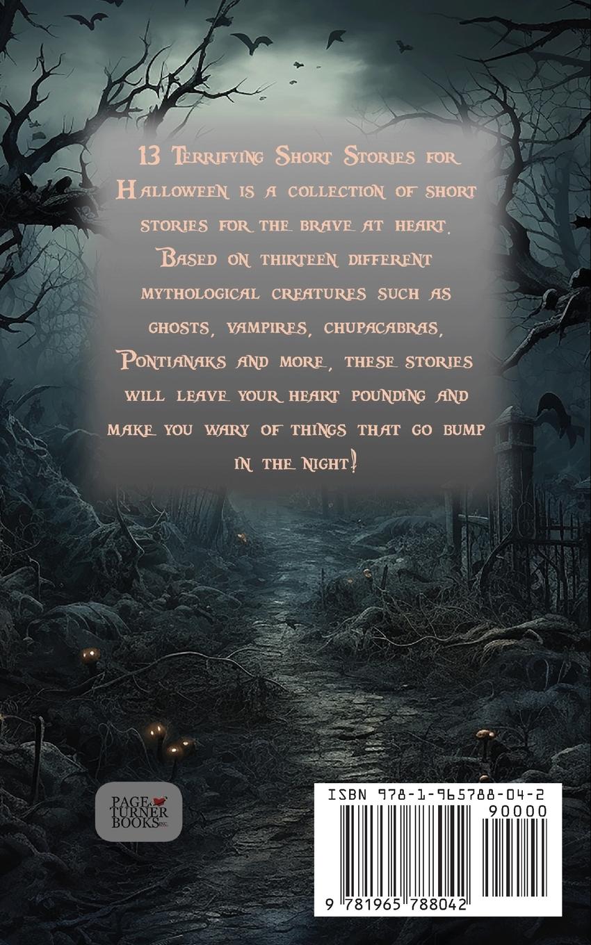 Rückseitencover 13 Terrifying Short Stories for Halloween