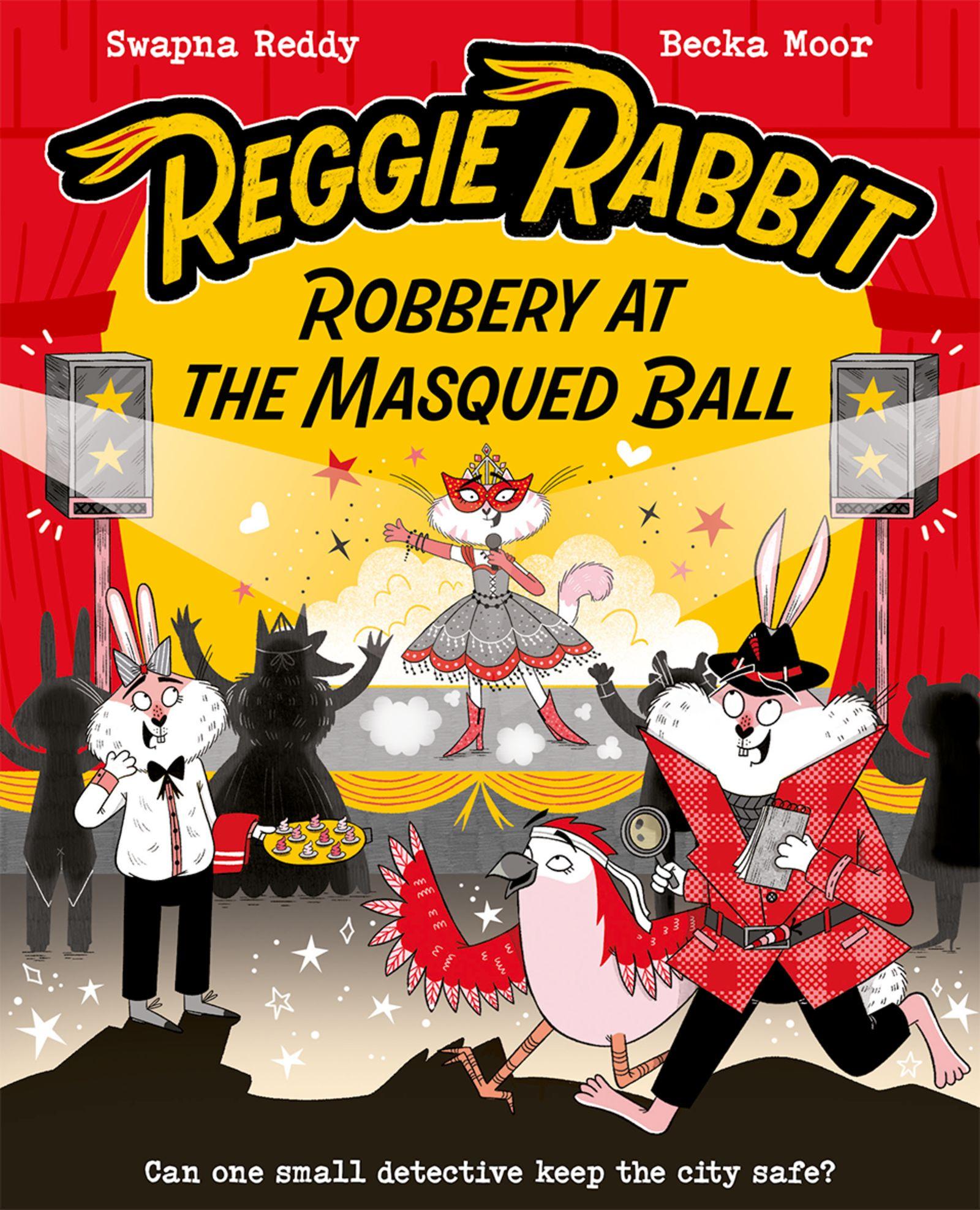 Vorderes Coverbild Reggie Rabbit: Robbery at the Masqued Ball