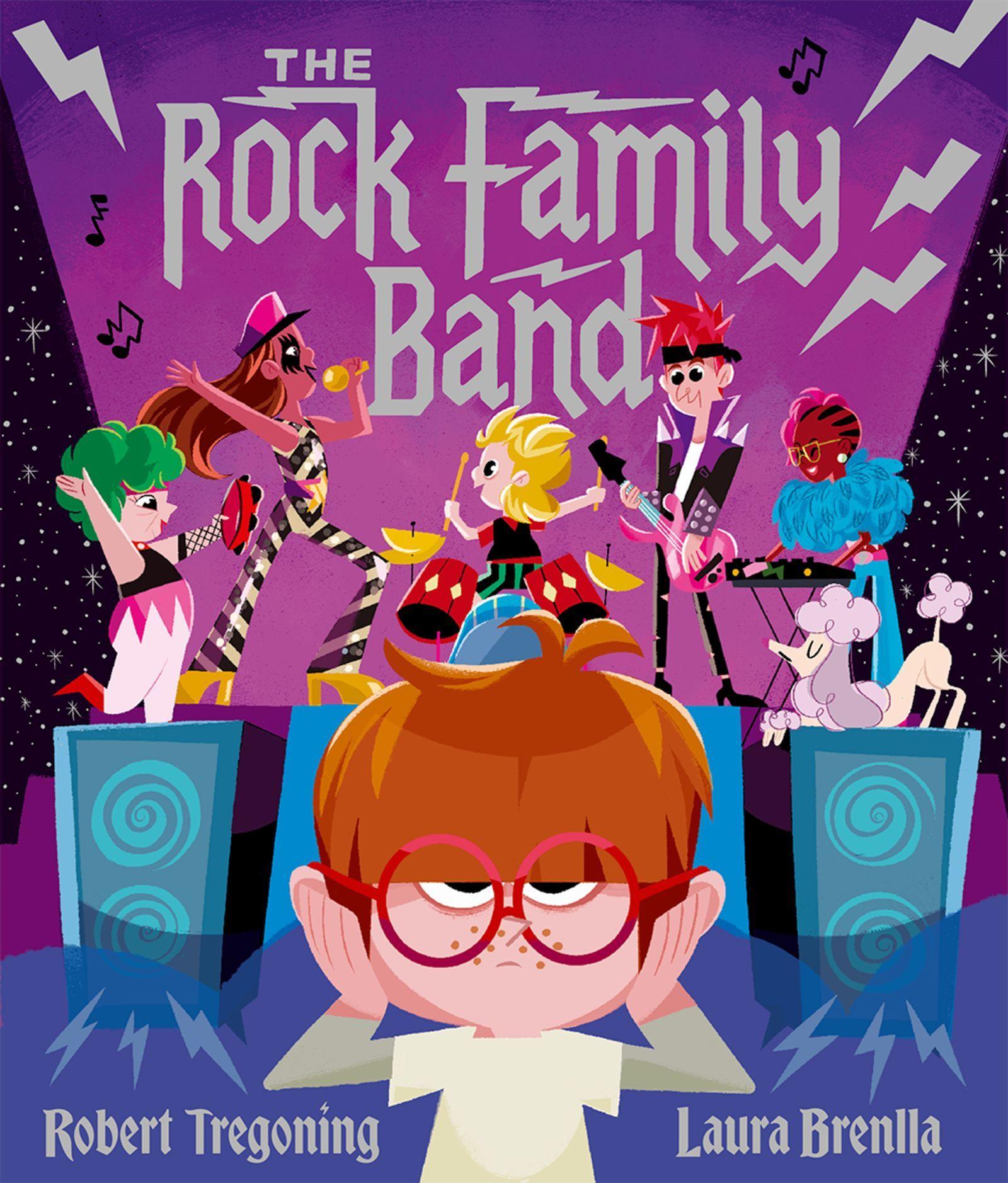 Vorderes Coverbild The Rock Family Band - An upbeat picture book celebrating LGBTQ+ families and diversity