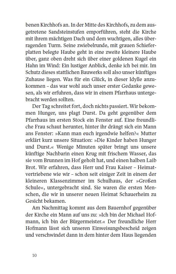 Beispielinhalt (Bild) Schauerheim