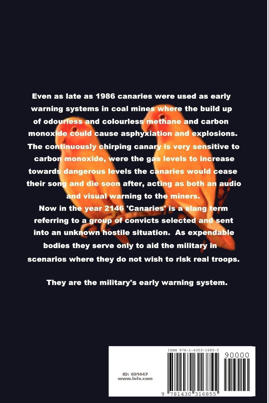 Rückseitencover The Canaries