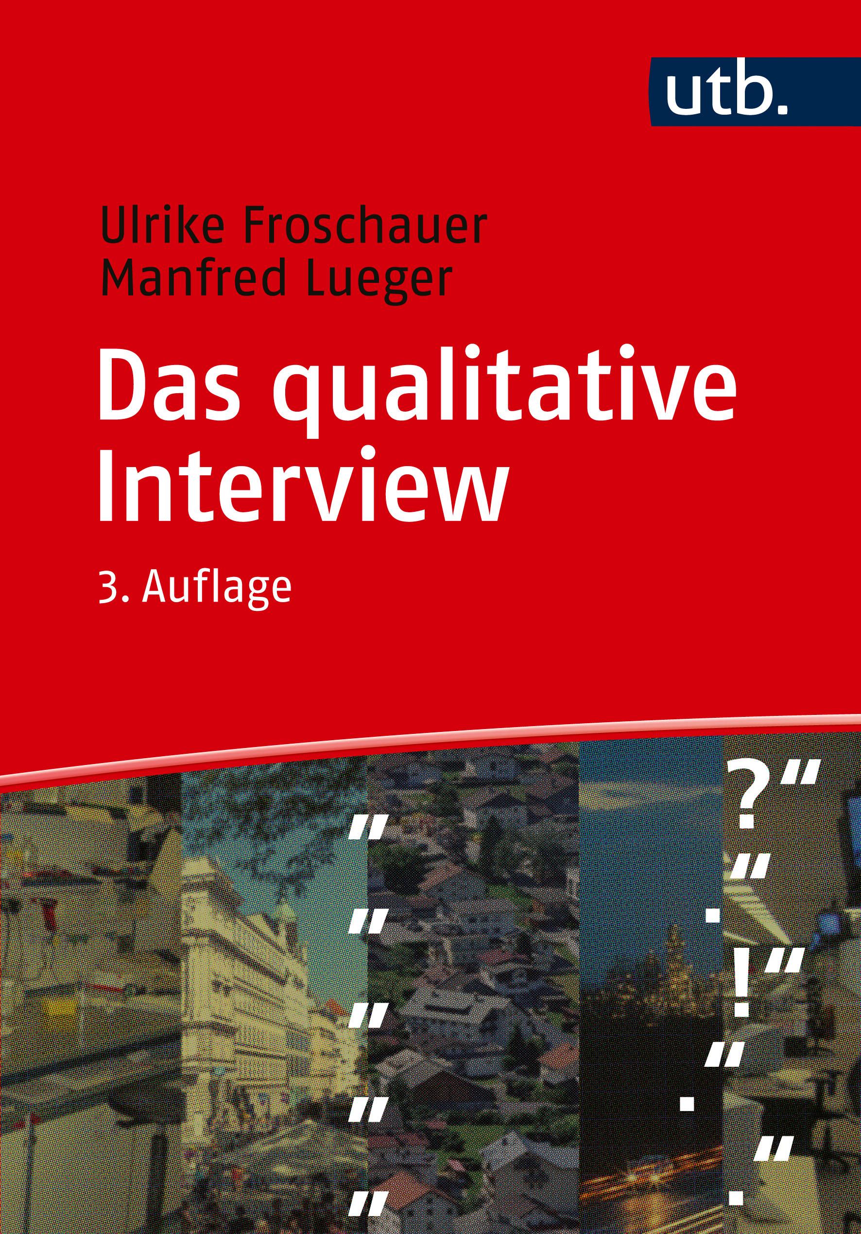 Vorderes Coverbild Das qualitative Interview