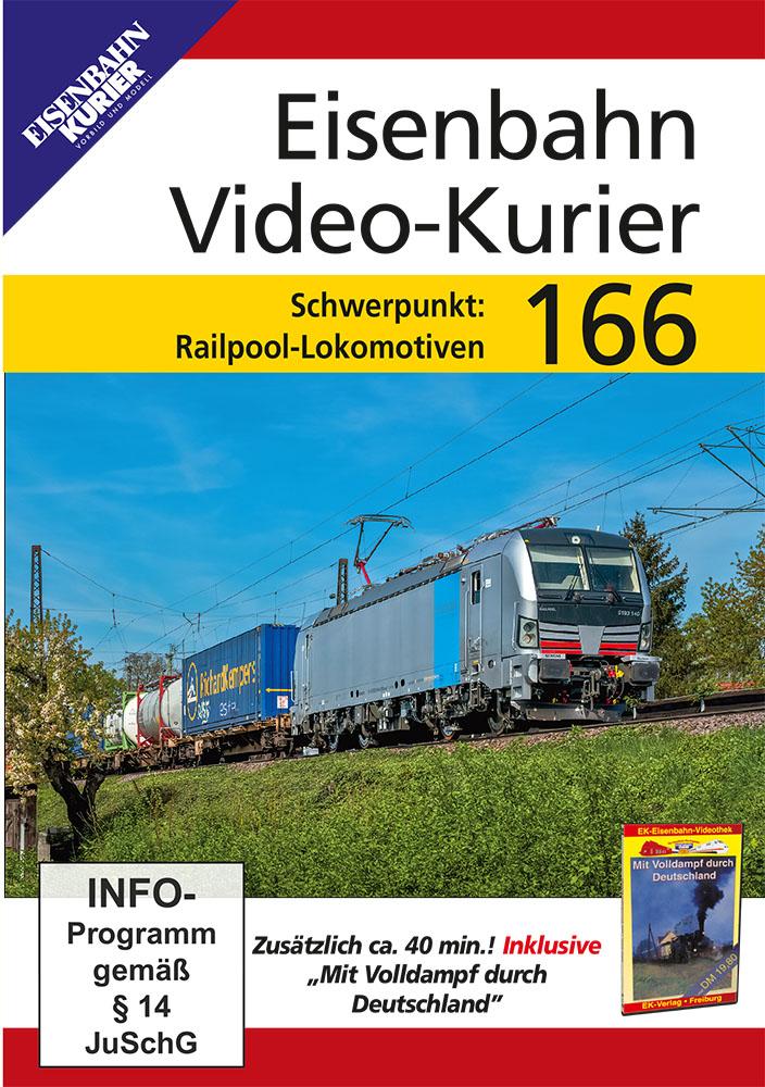 Vorderes Coverbild Eisenbahn-Video-Kurier 166