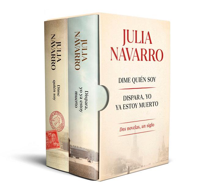 Vorderes Coverbild Estuche Julia Navarro (Contiene: Dime Quién Soy / Dispara, Yo YA Estoy Muerto) / Julia Navarro Boxed Set
