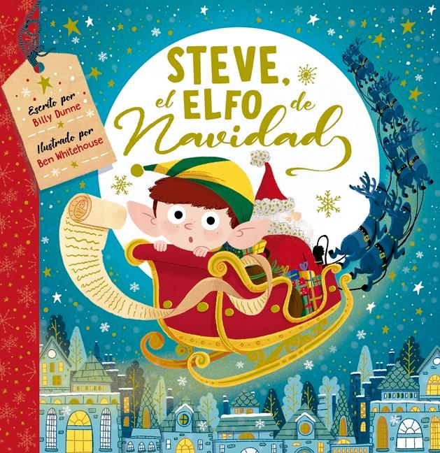 Vorderes Coverbild Steve, El Elfo de Navidad