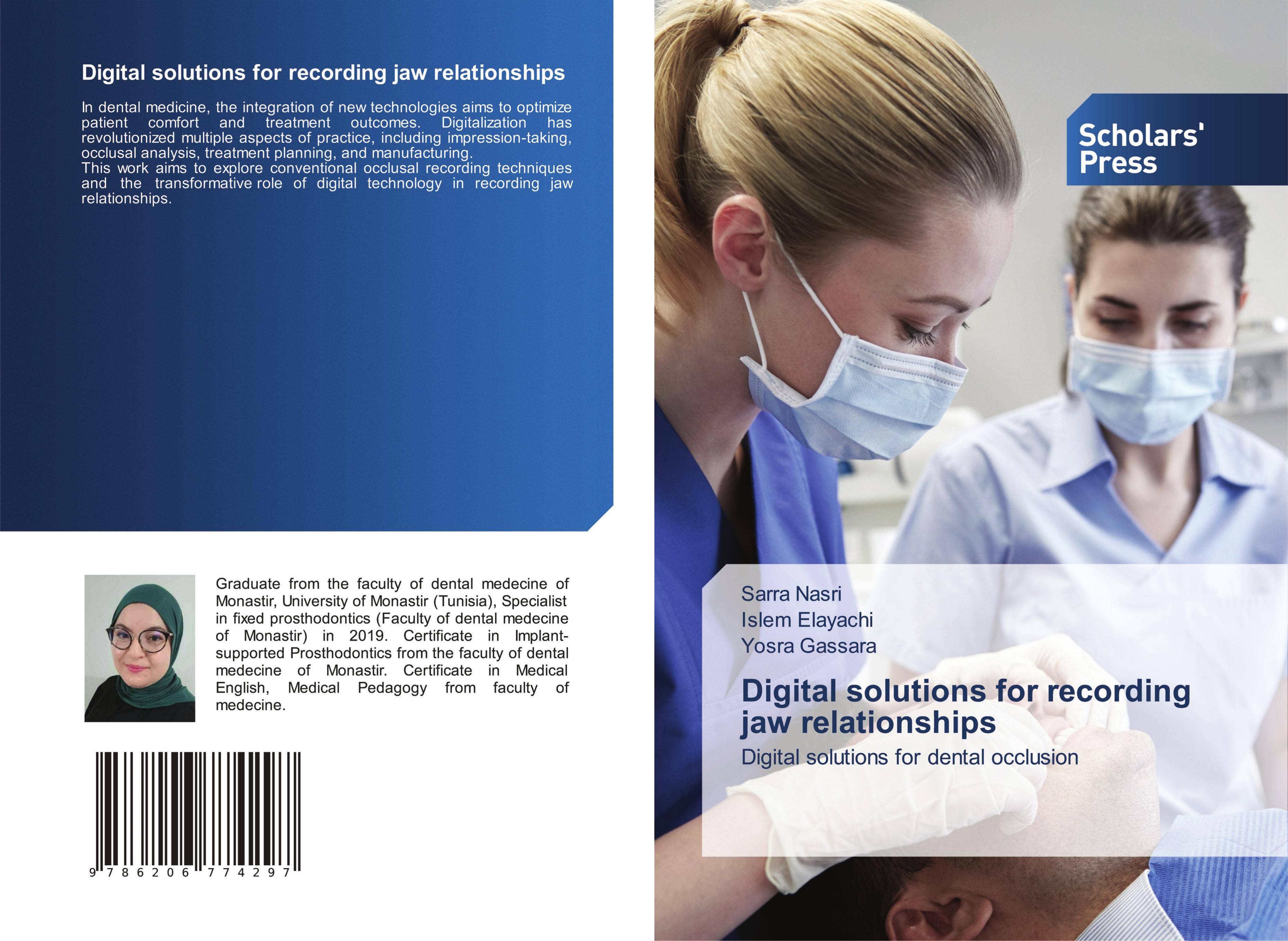 Vorderes Coverbild Digital solutions for recording jaw relationships