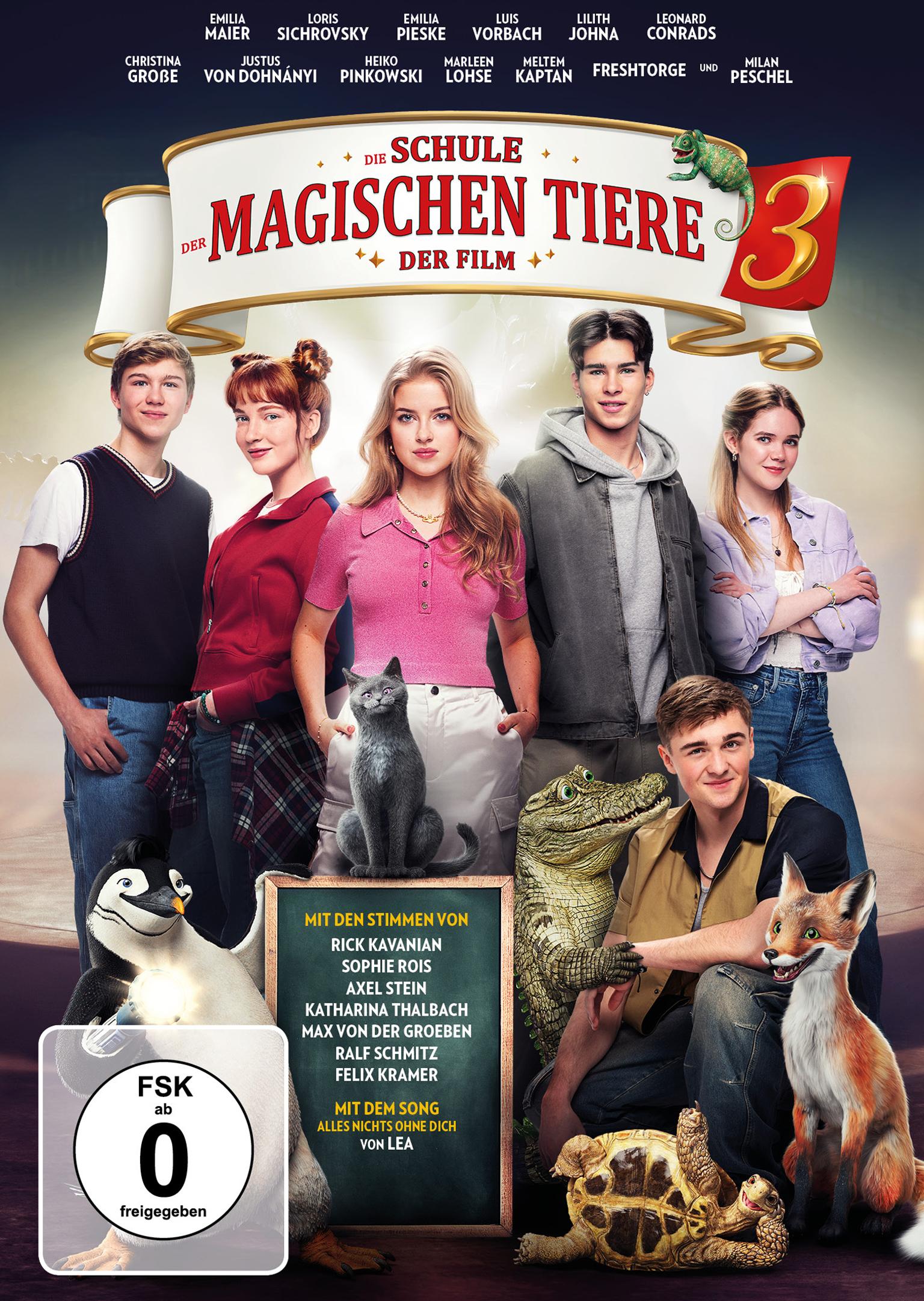 Vorderes Coverbild Die Schule der magischen Tiere 3