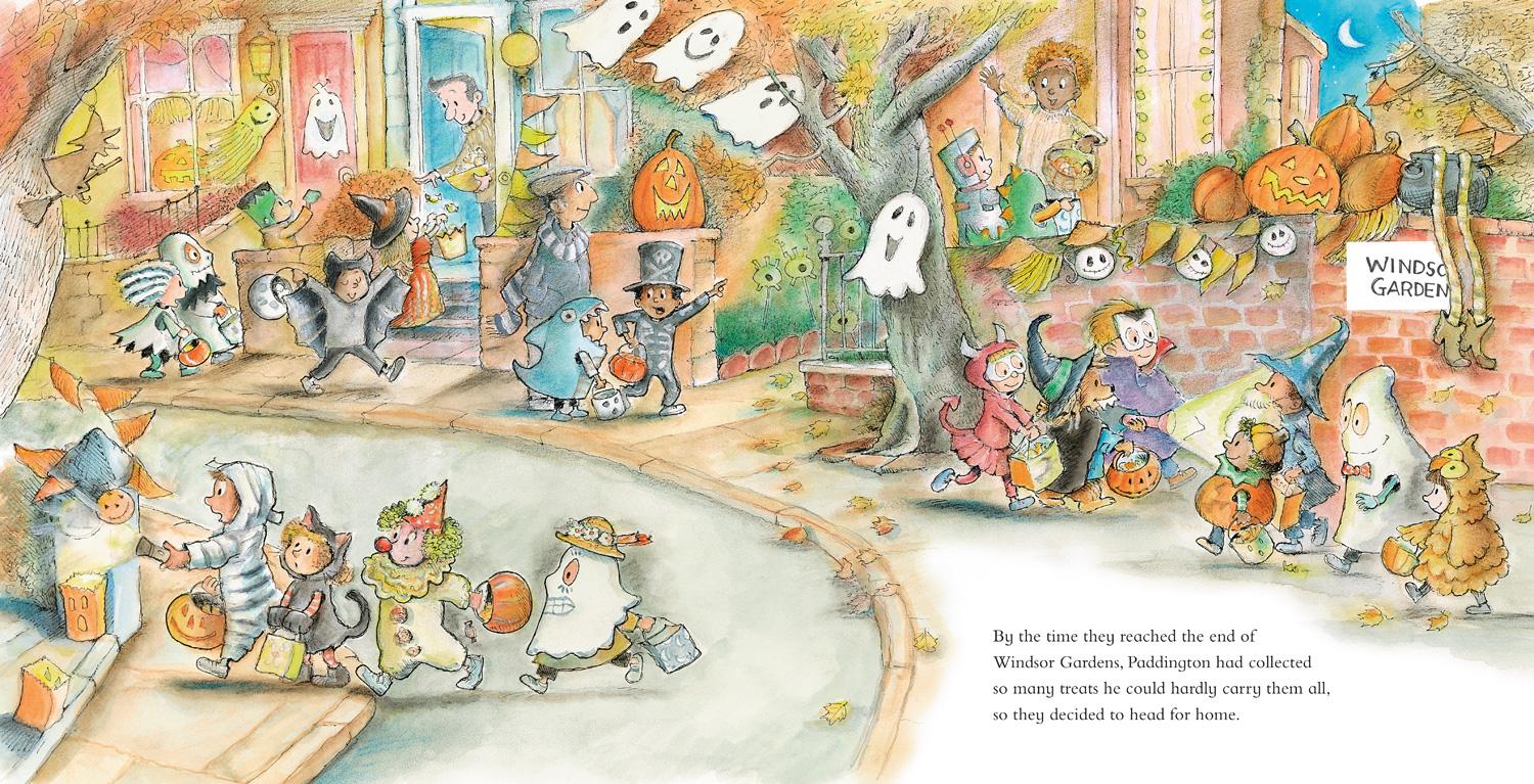 Beispielinhalt (Bild) Paddington's Trick or Treat