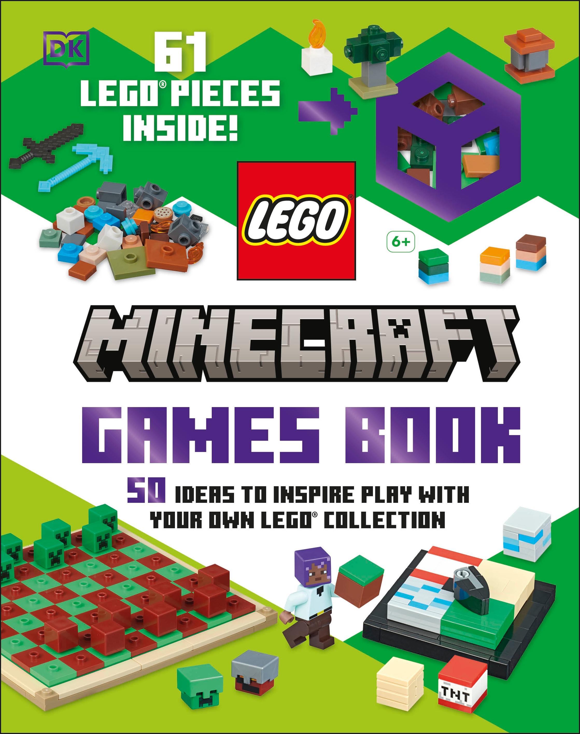 Vorderes Coverbild LEGO Minecraft Games Book