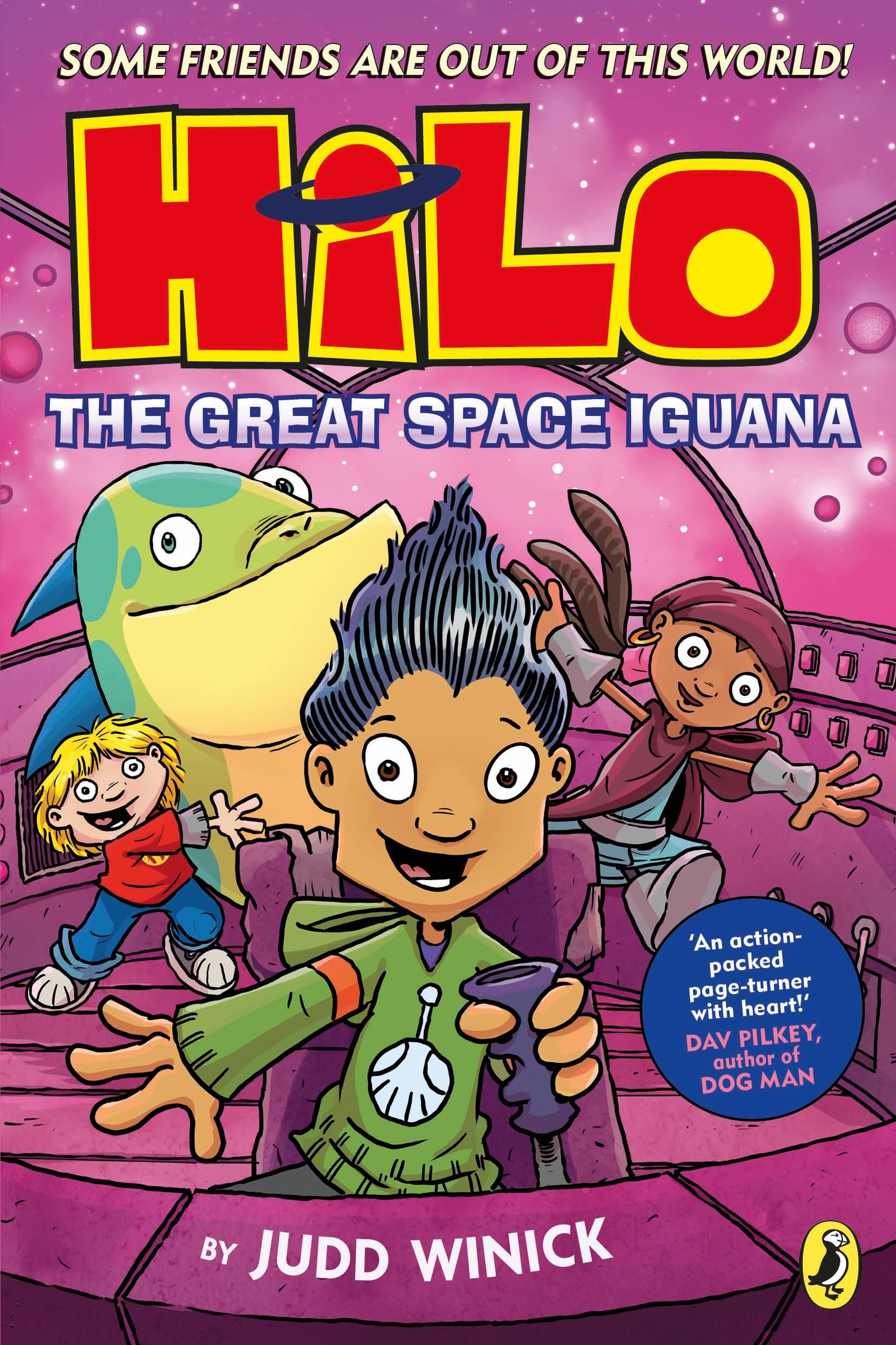 Vorderes Coverbild Hilo: The Great Space Iguana