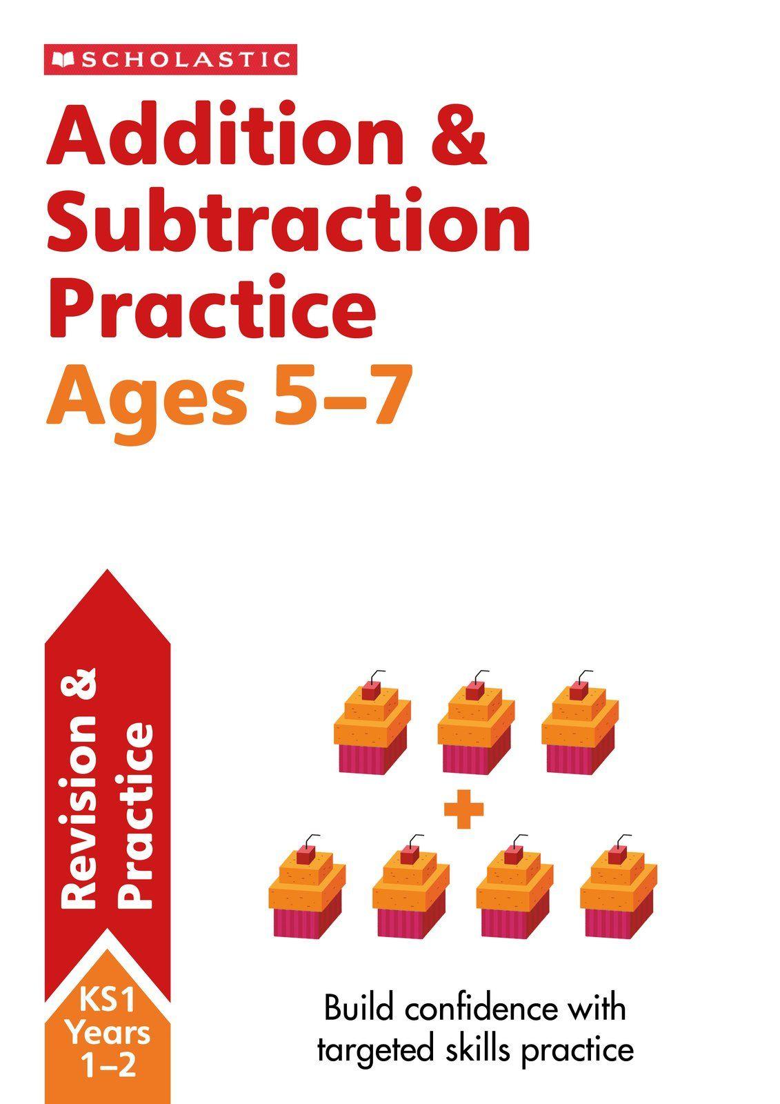 Vorderes Coverbild Addition & Subtraction Practice Ages 5-7