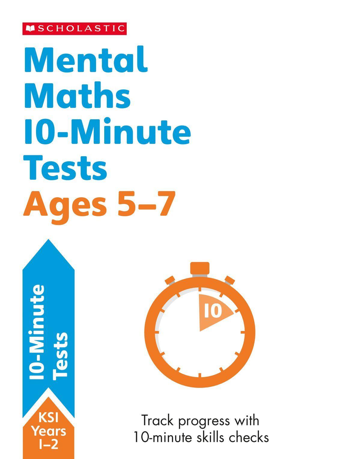 Vorderes Coverbild Mental Maths 10-Minute Tests Ages 5-7