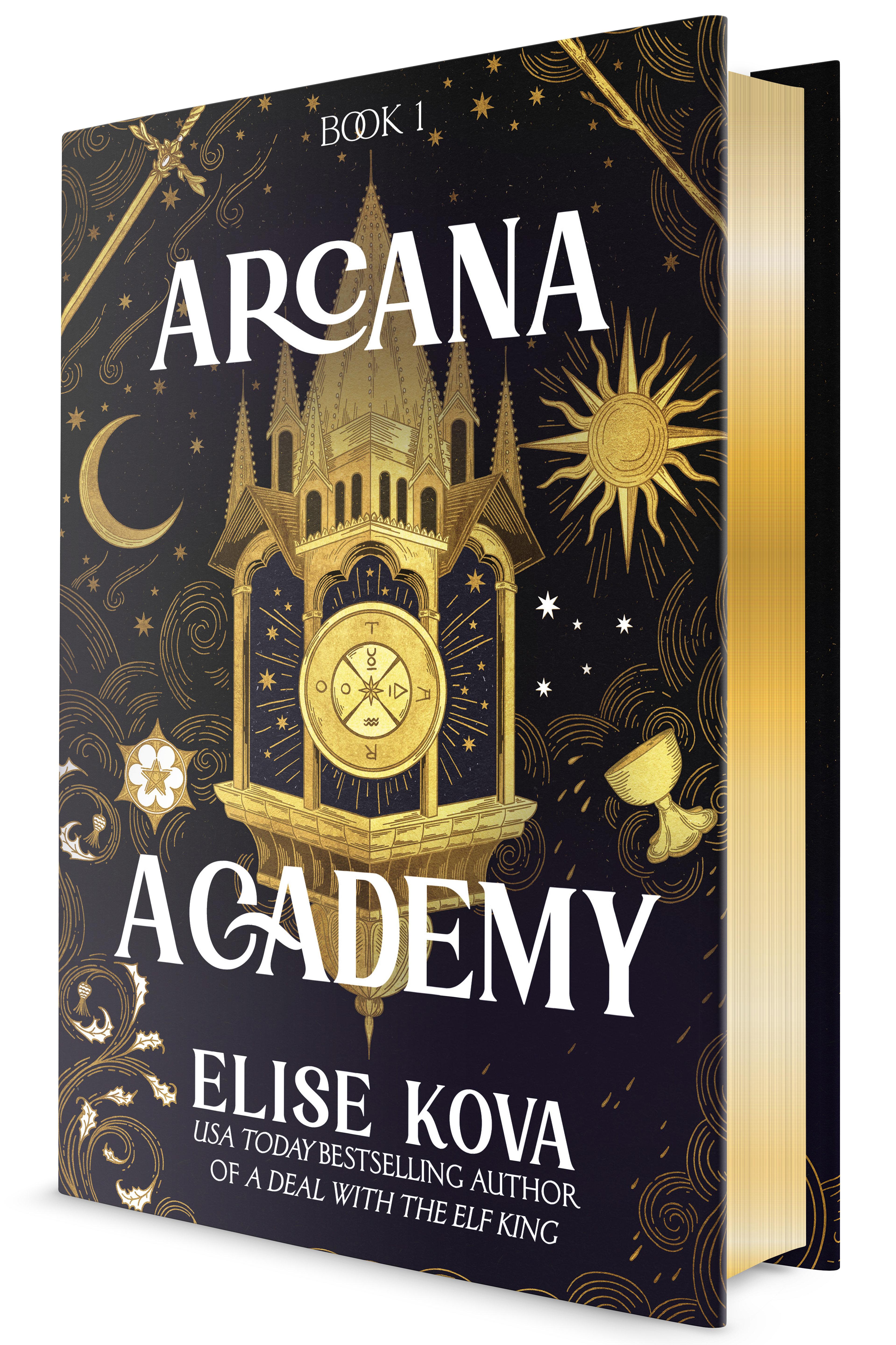 Vorderes Coverbild Arcana Academy