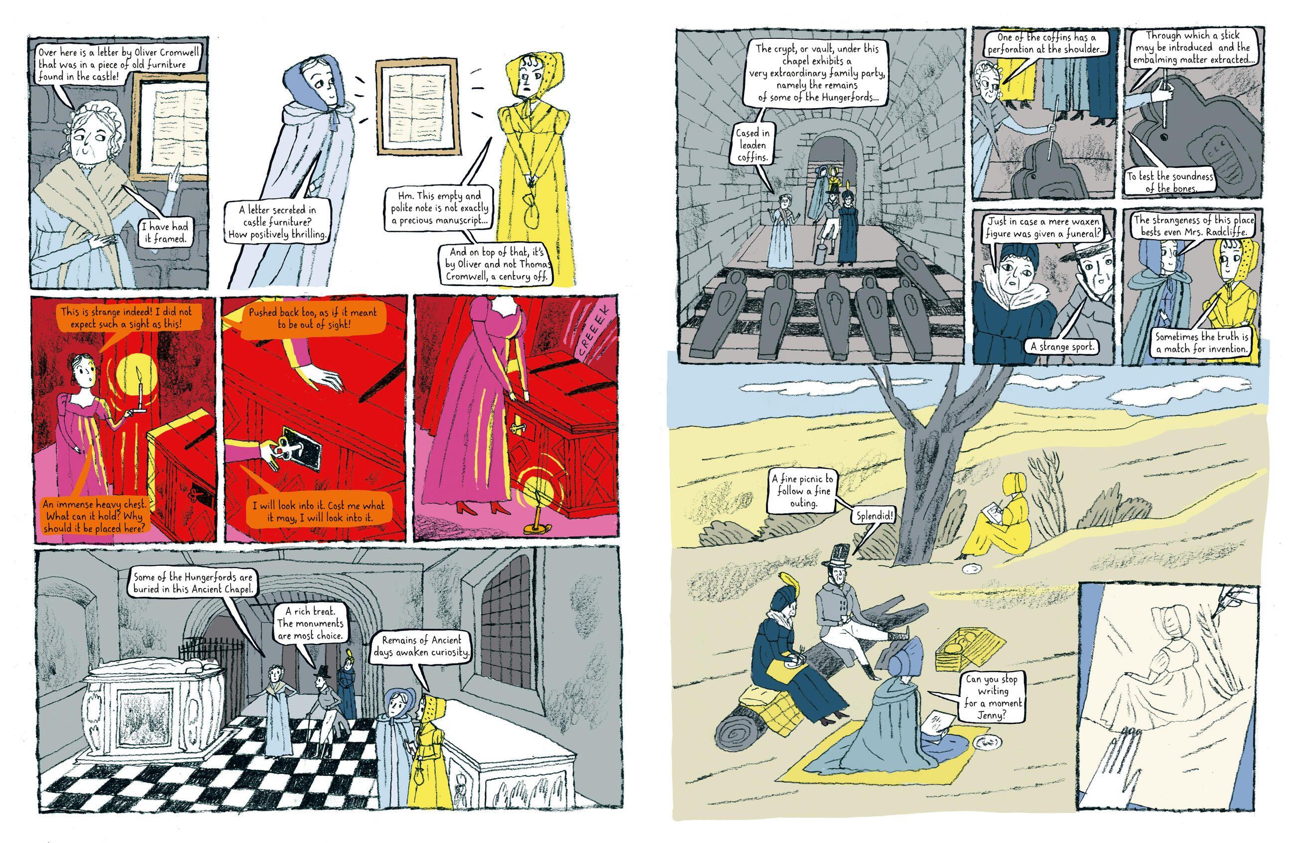 Beispielinhalt (Bild) The Novel Life of Jane Austen