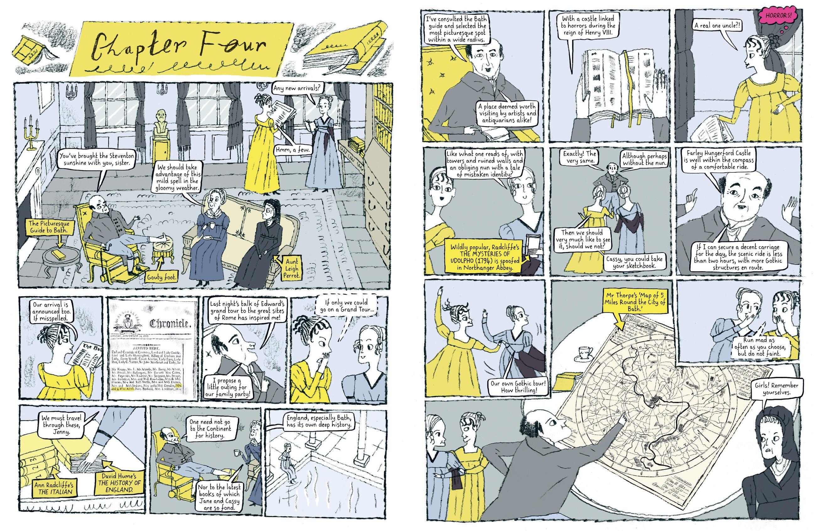 Beispielinhalt (Bild) The Novel Life of Jane Austen