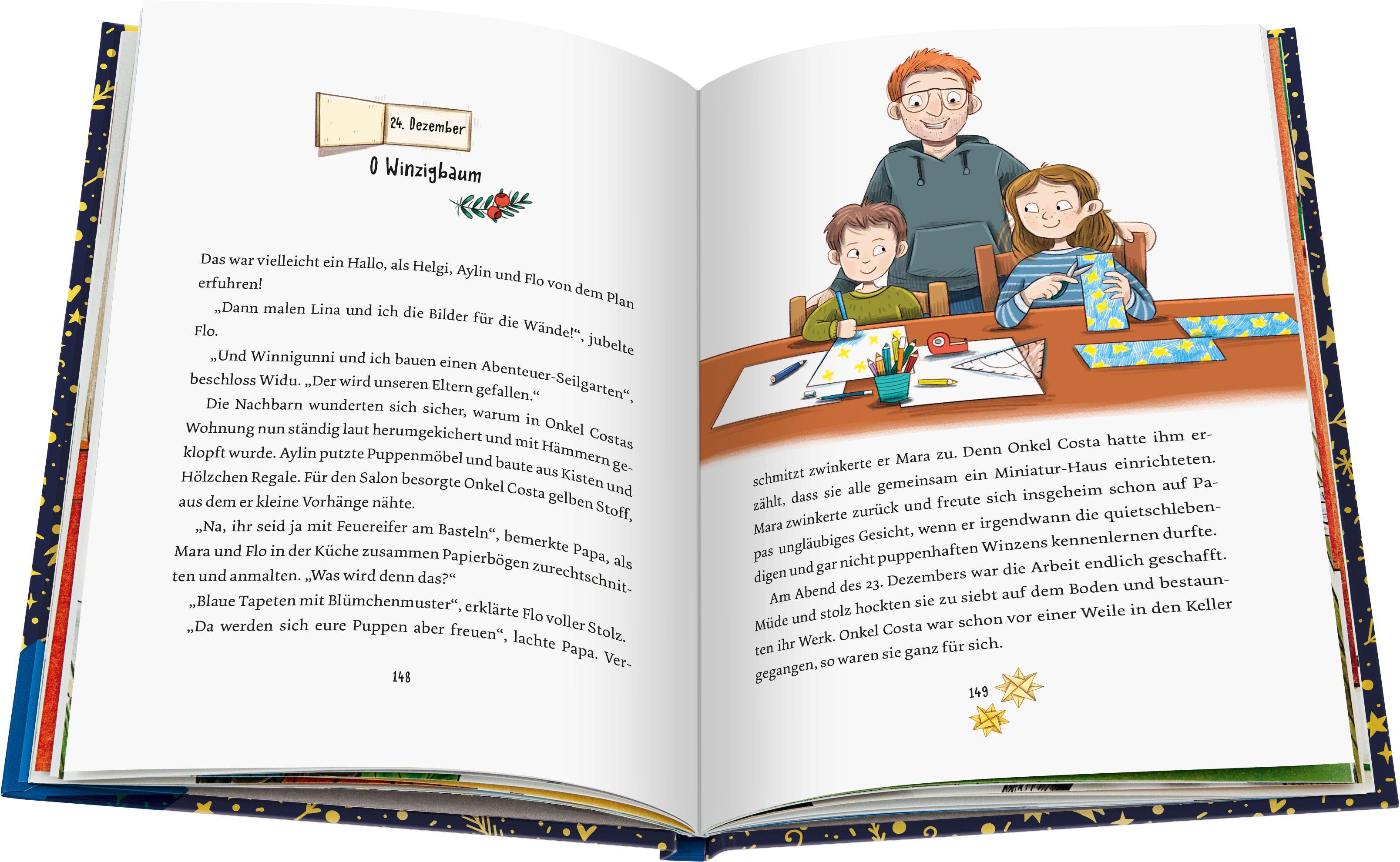 Beispielinhalt (Bild) Weihnachten mit Familie Winz