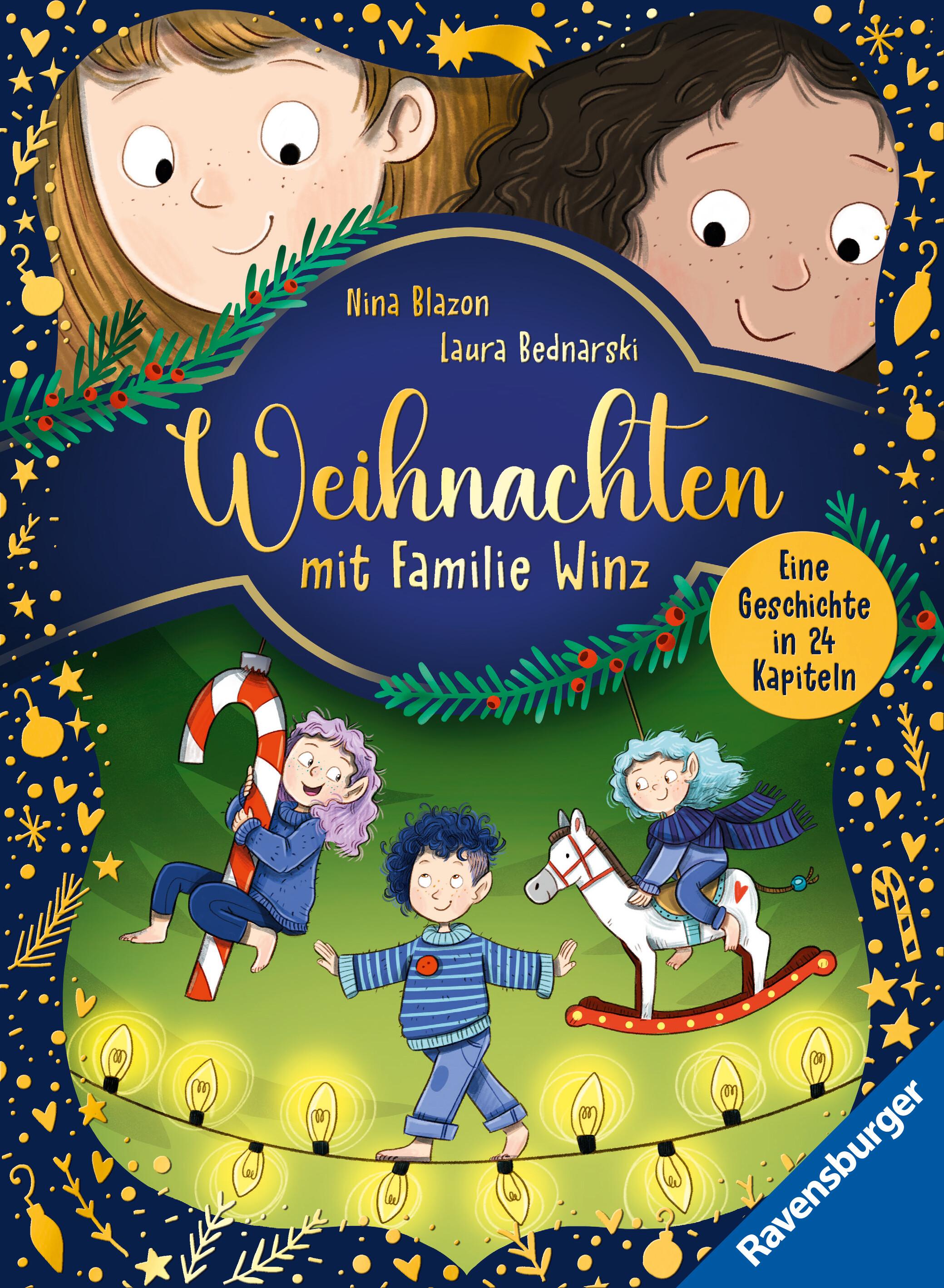 Vorderes Coverbild Weihnachten mit Familie Winz