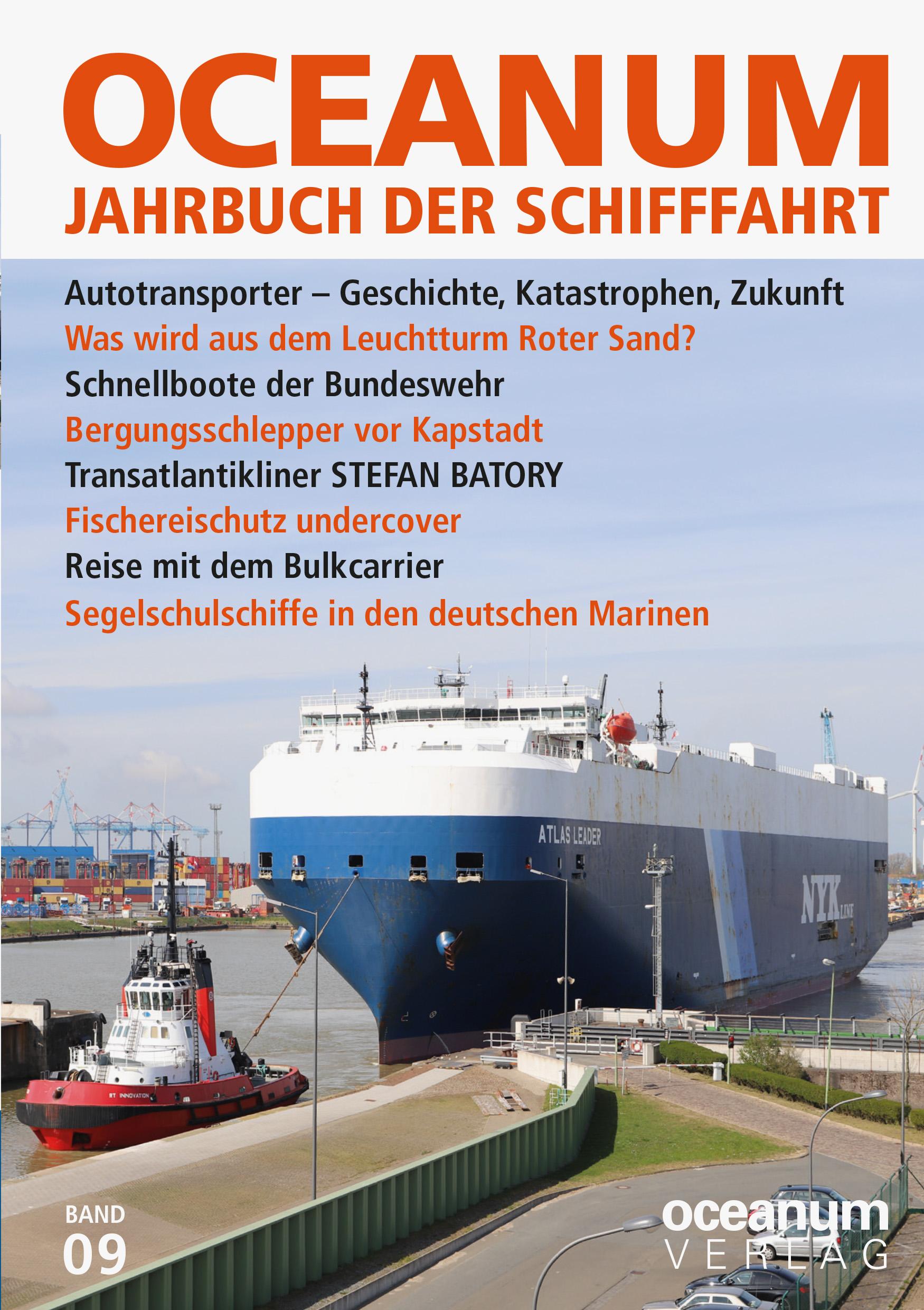 Vorderes Coverbild OCEANUM. Das Jahrbuch der Schifffahrt 09