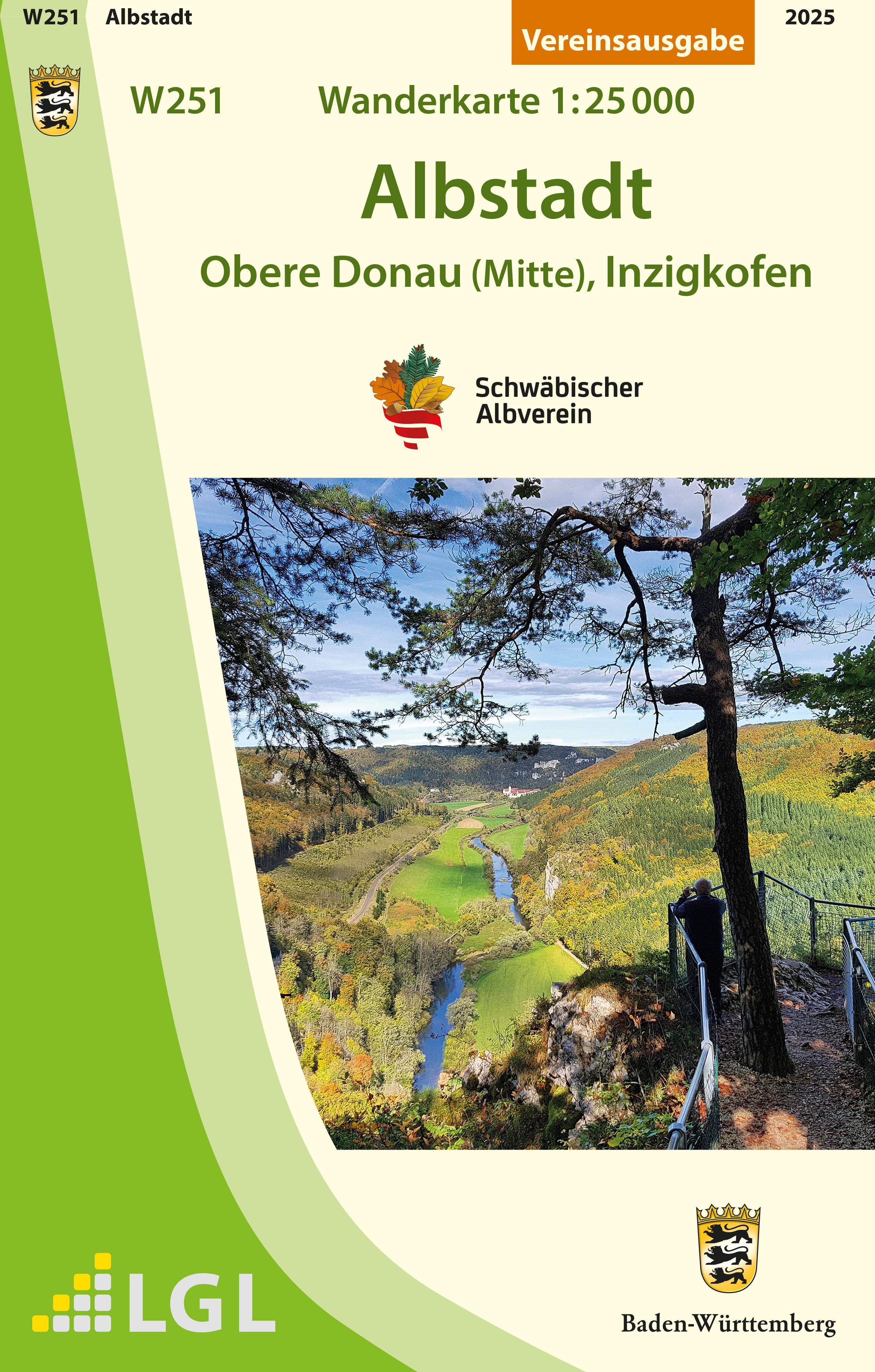 Vorderes Coverbild W251 Albstadt - Obere Donau (Mitte), Inzigkofen