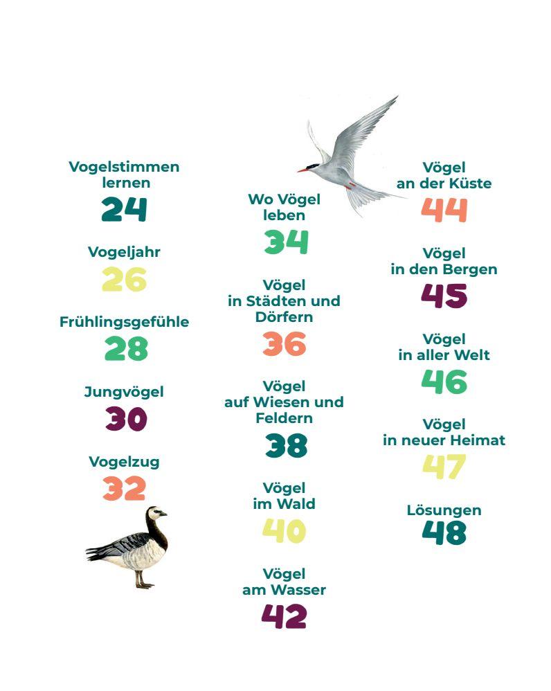 Beispielinhalt (Bild) Birding - Entdecke die Wunderwelt der Vögel.