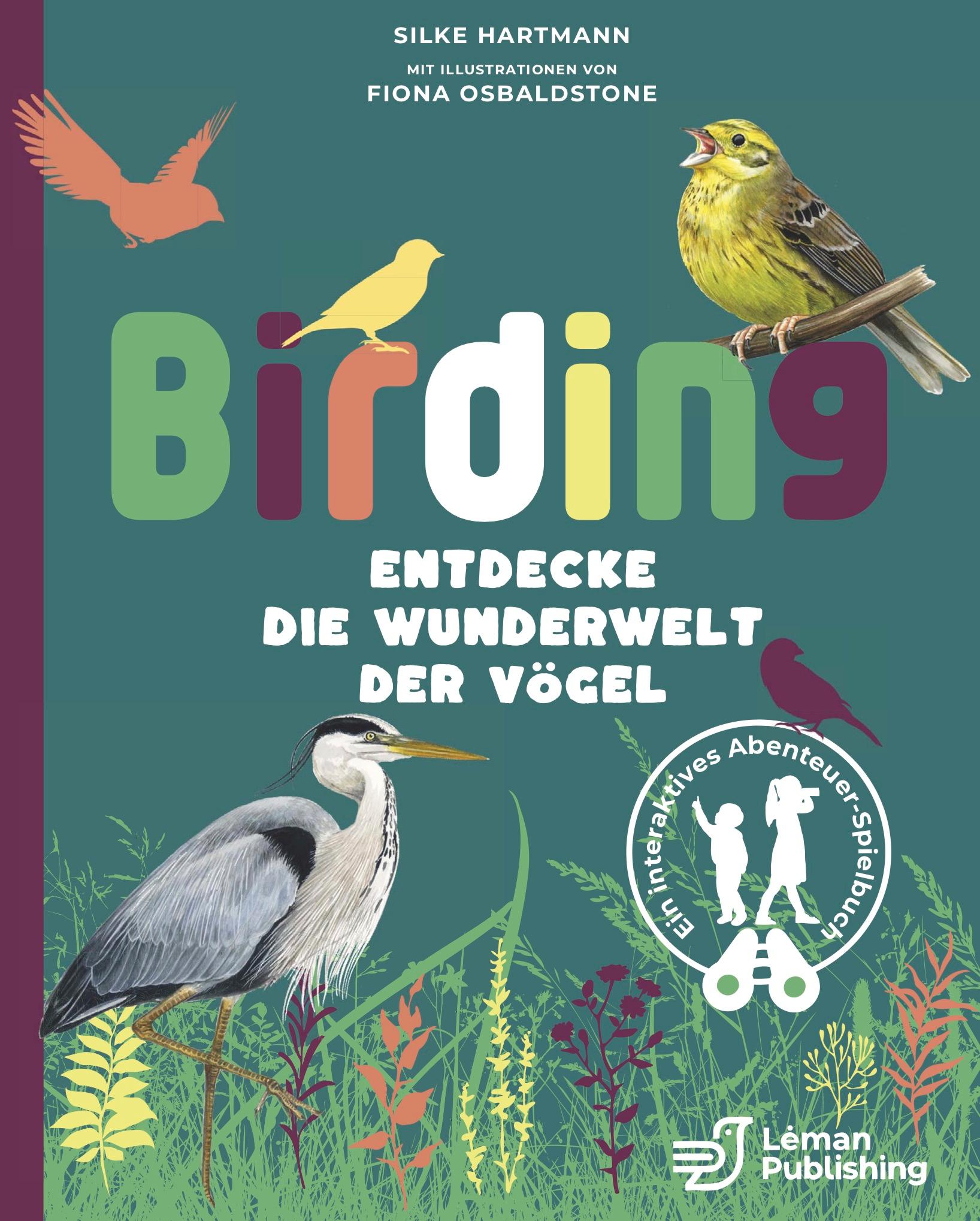 Vorderes Coverbild Birding - Entdecke die Wunderwelt der Vögel.