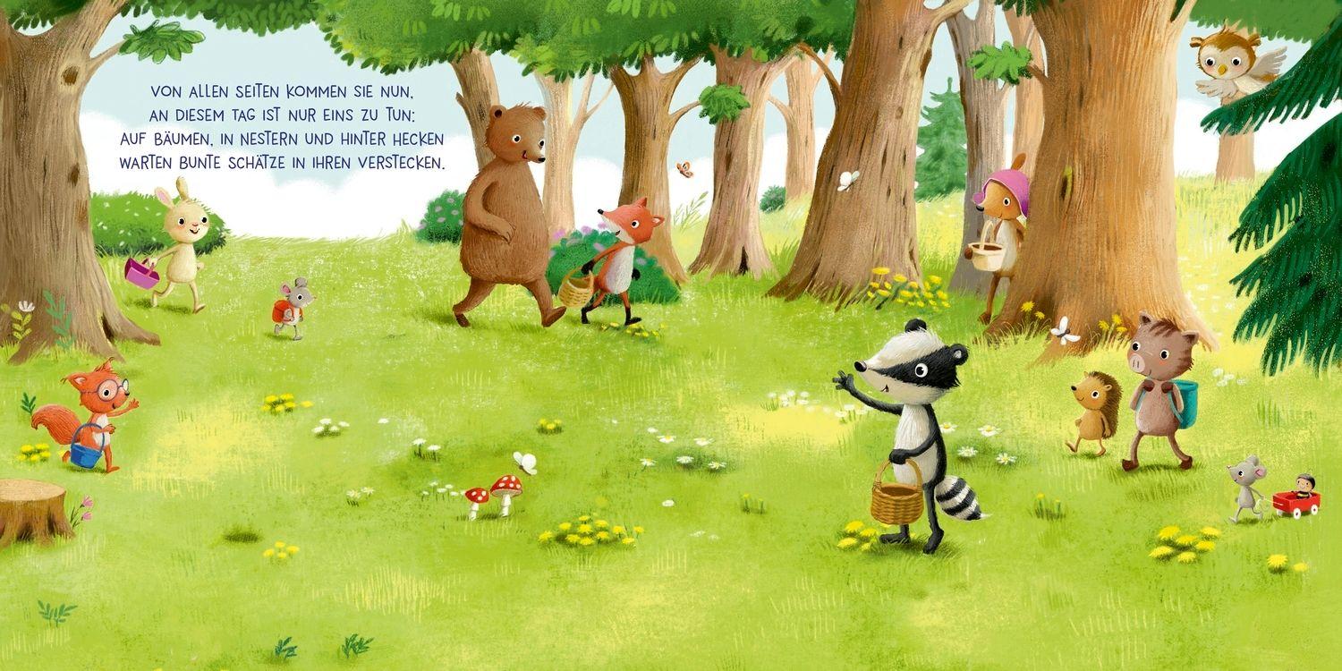 Beispielinhalt (Bild) Wenn die Tiere Ostern feiern