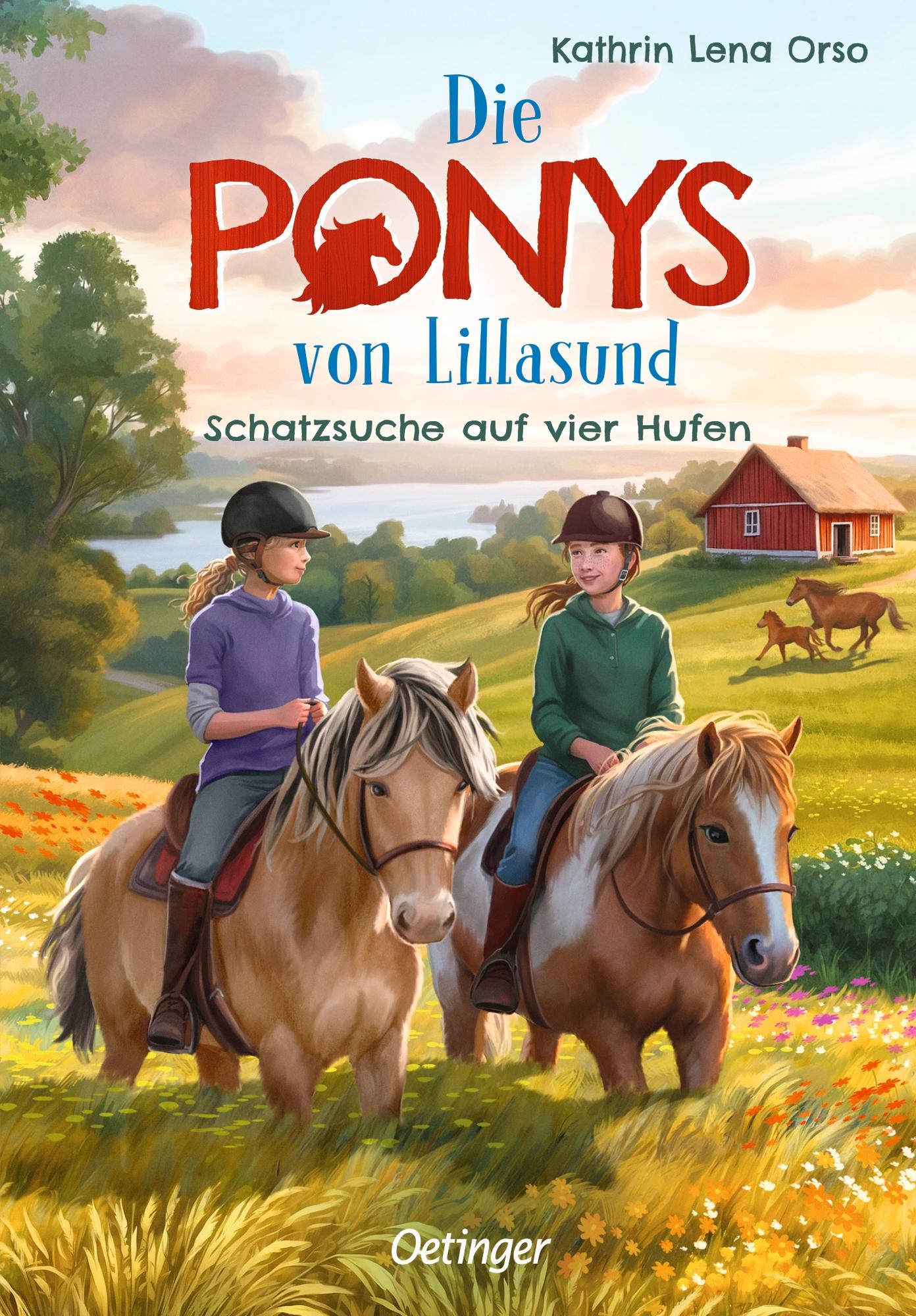 Vorderes Coverbild Die Ponys von Lillasund 2. Schatzsuche auf vier Hufen