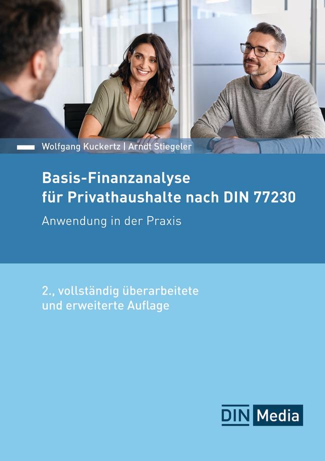 Vorderes Coverbild Basis-Finanzanalyse für Privathaushalte nach DIN 77230